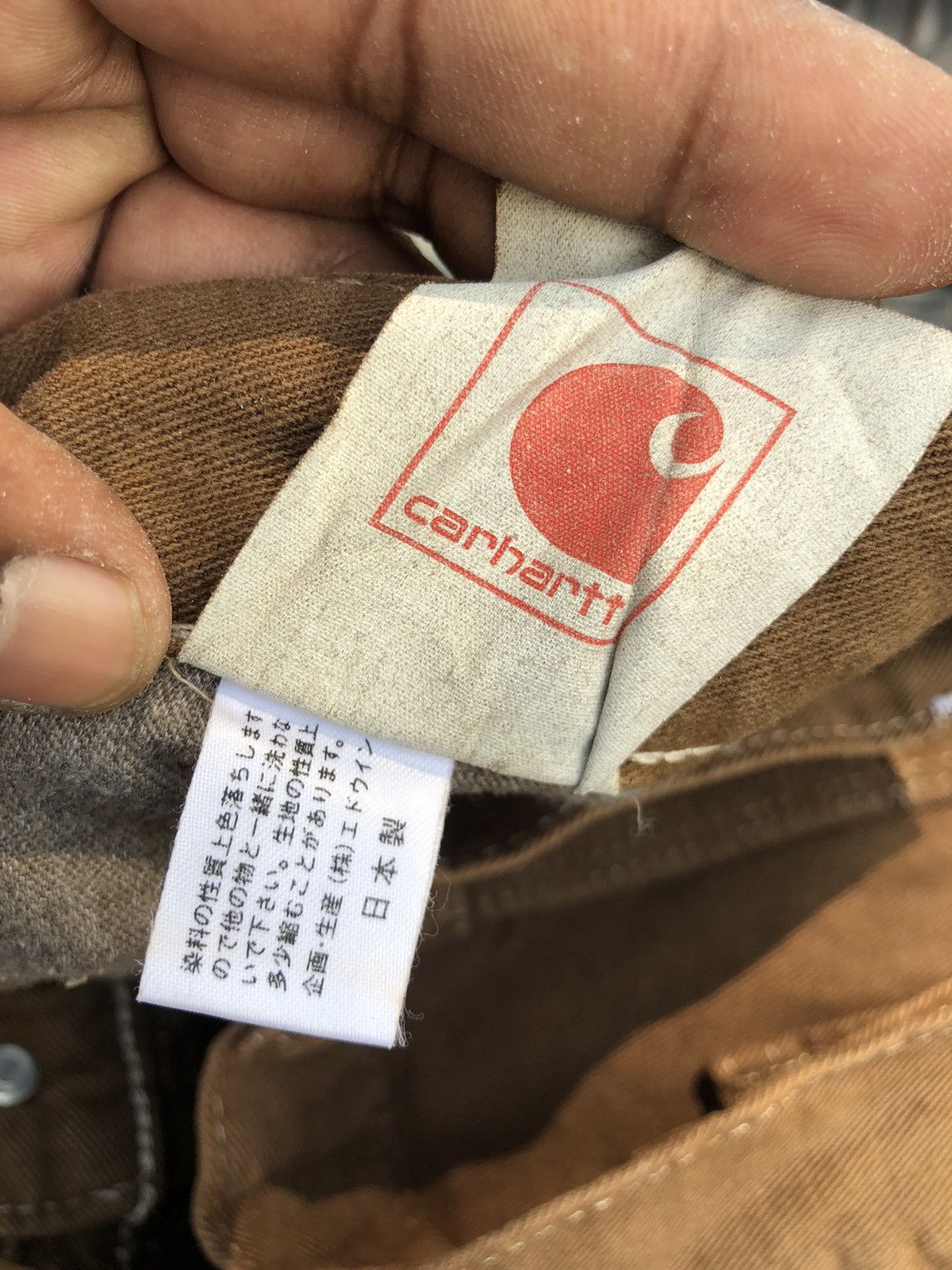 Carhartt × Carhartt Wip Vintage CARHATT workwear made in Japan / carpenter pants Size US 34 / EU 50 - 13 Thumbnail