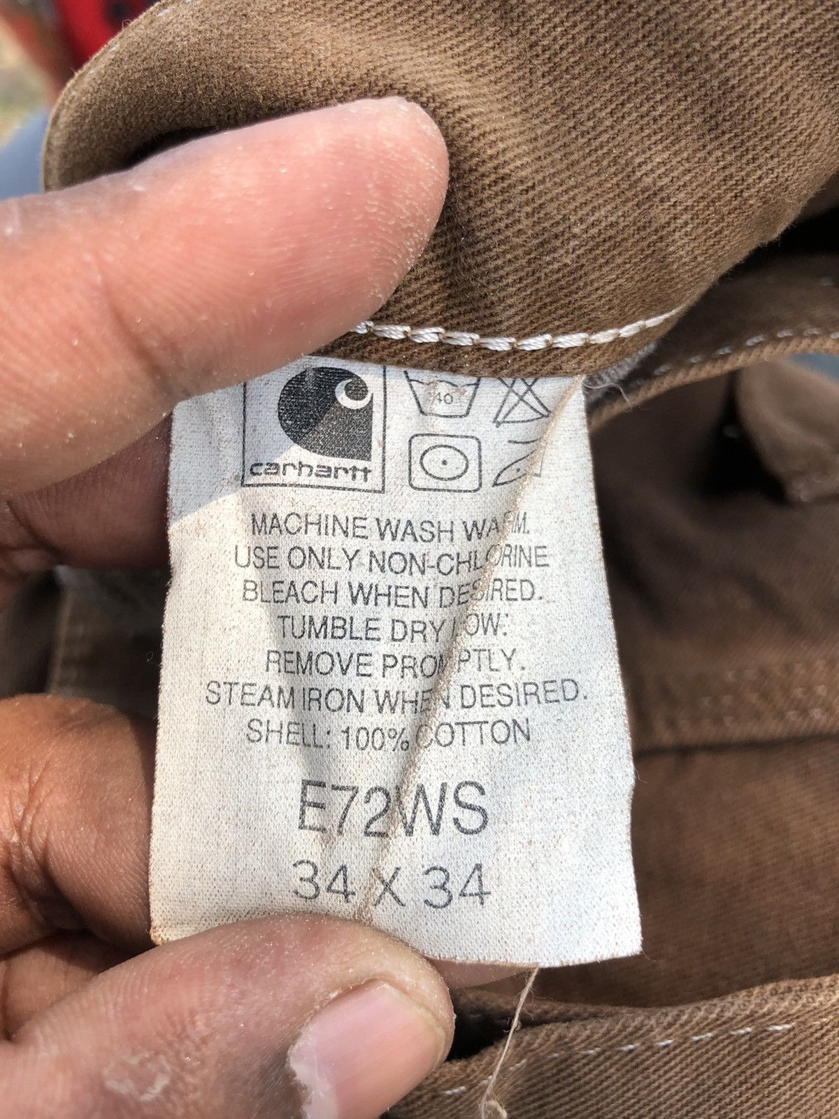 Carhartt × Carhartt Wip Vintage CARHATT workwear made in Japan / carpenter pants Size US 34 / EU 50 - 12 Thumbnail