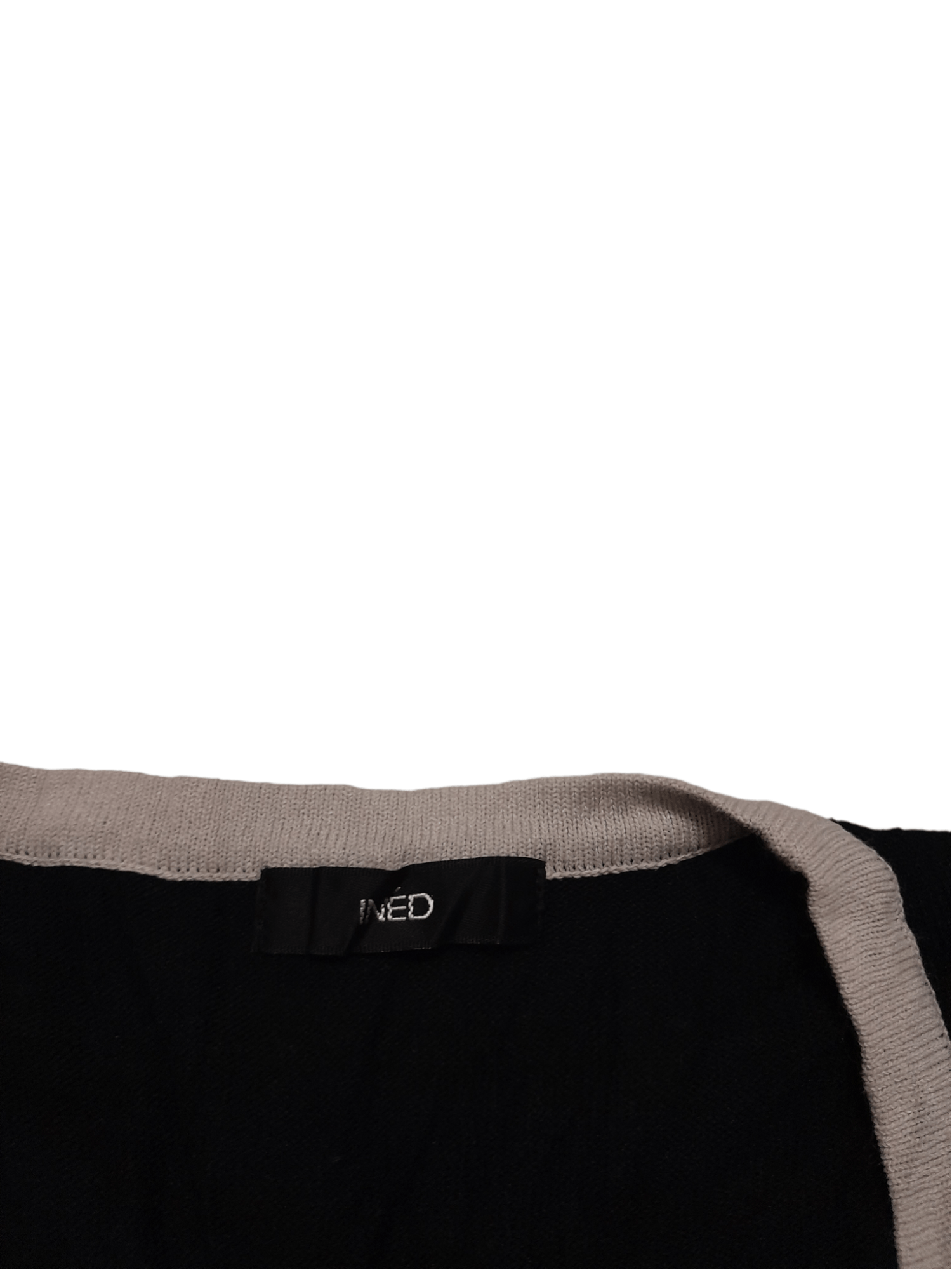 Designer × Yohji Yamamoto Ined Yohji Yamamoto Cardigan Sweater (E469) Size S / US 4 / IT 40 - 3 Thumbnail