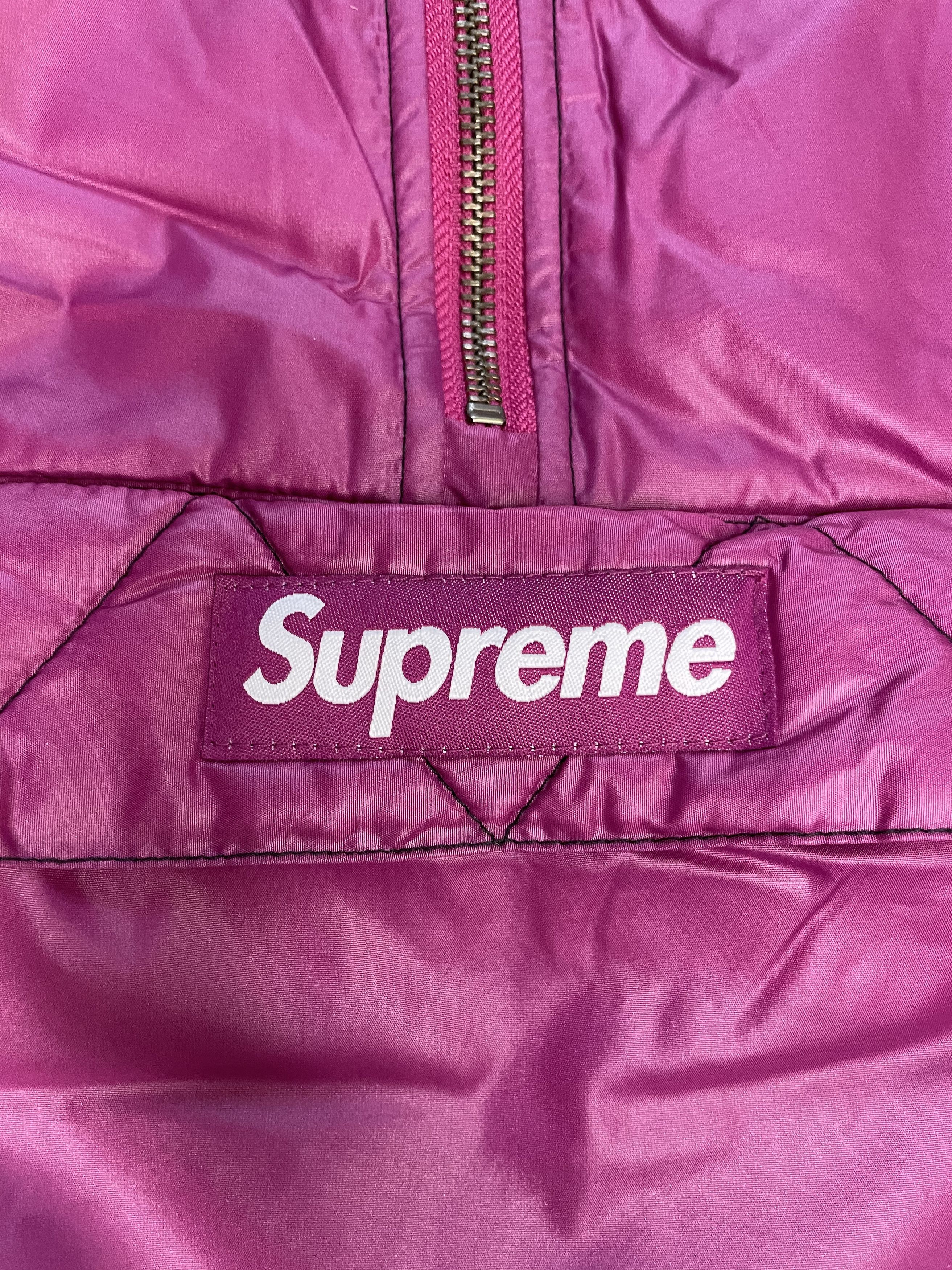 Supreme Supreme Box Logo Contrast Stitch Pullover Purple (0092) Size US L / EU 52-54 / 3 - 3 Thumbnail
