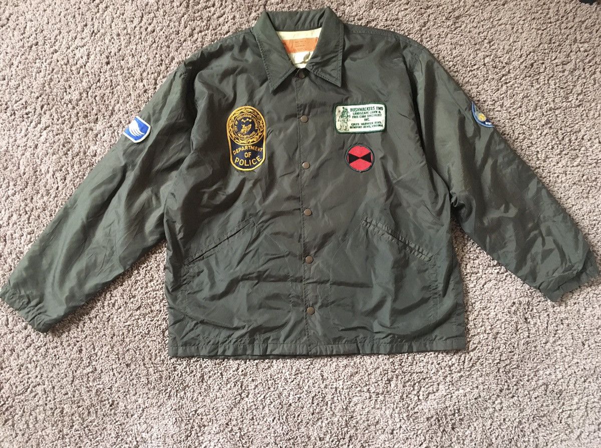 Made In Usa Police Vintage vintage police coach jacket Grailed