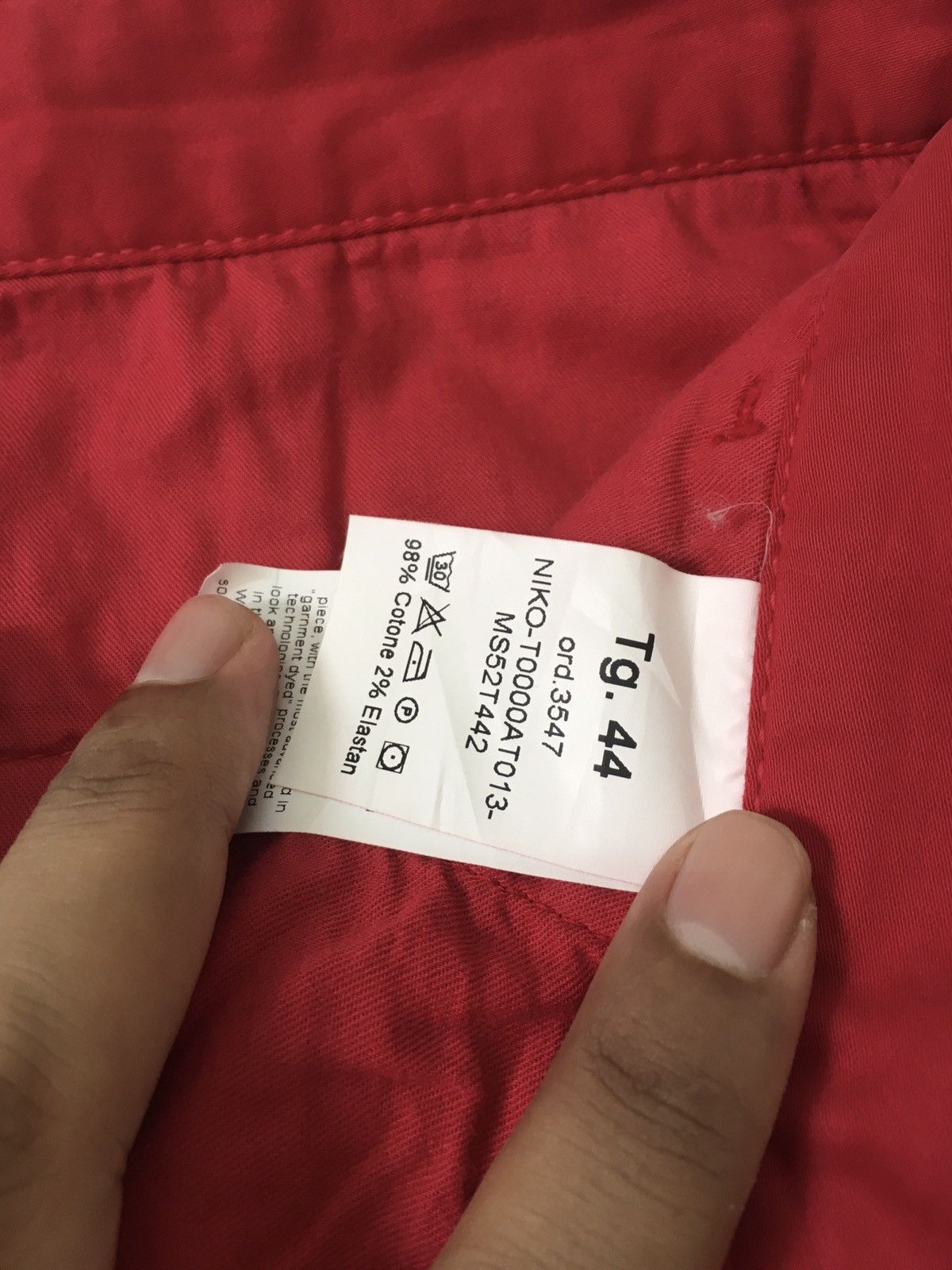 Moschino moschino chinos red Size US 30 / EU 46 - 4 Thumbnail