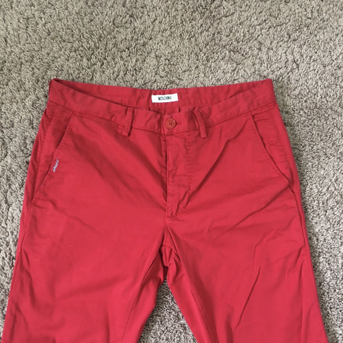 Moschino moschino chinos red Size US 30 / EU 46 - 2 Thumbnail