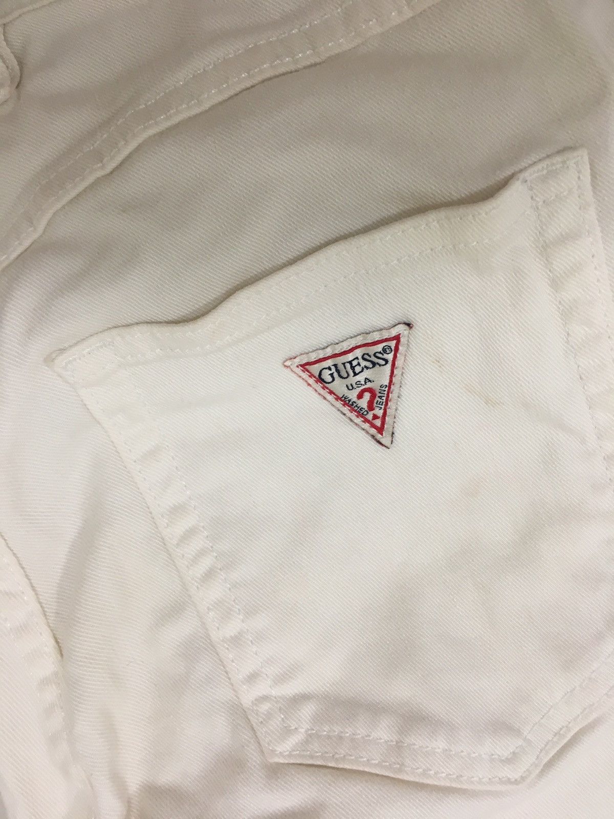 Guess white jeans Size US 28 / EU 44 - 2 Thumbnail