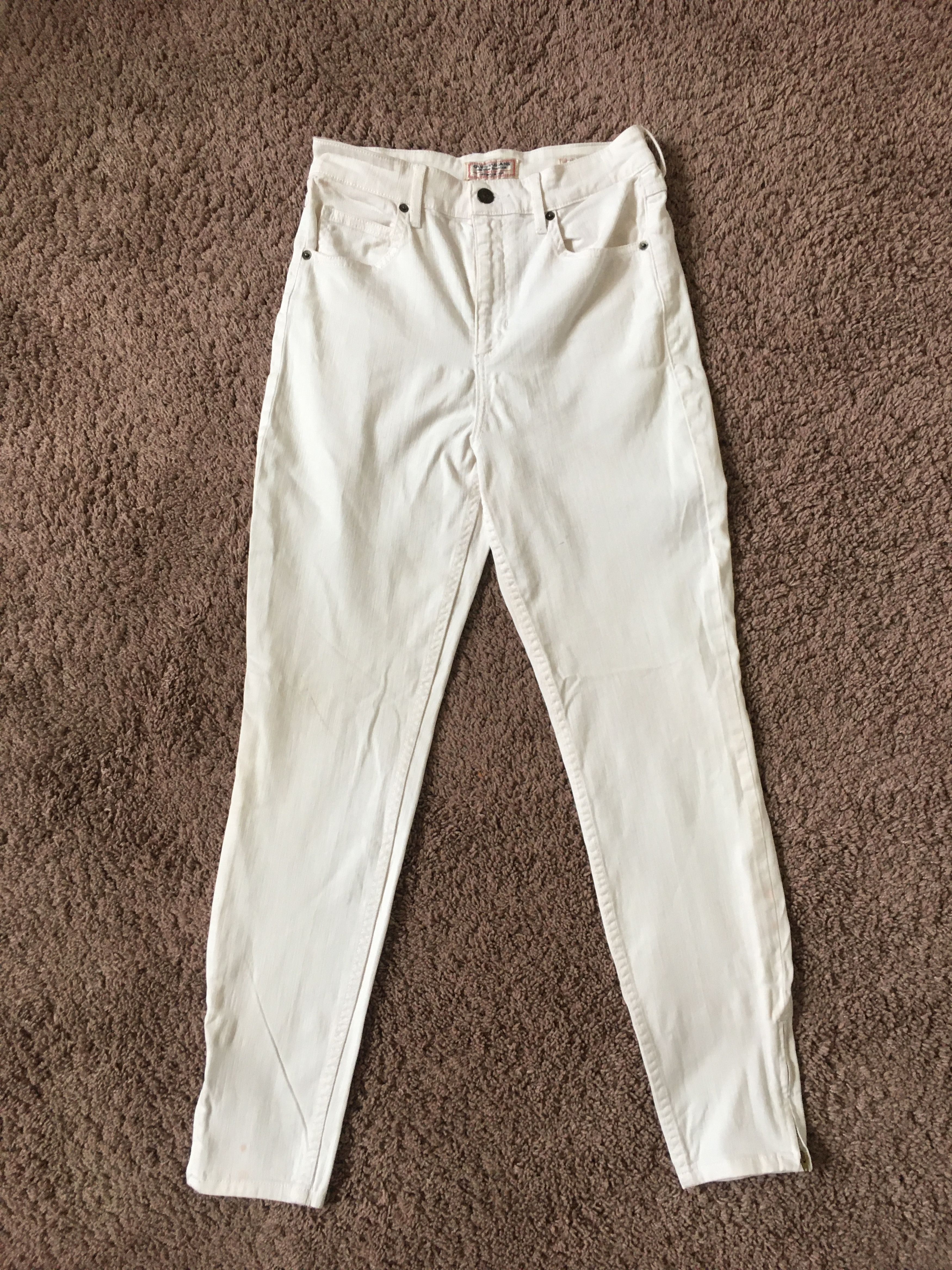 Guess white jeans Size US 28 / EU 44 - 3 Thumbnail