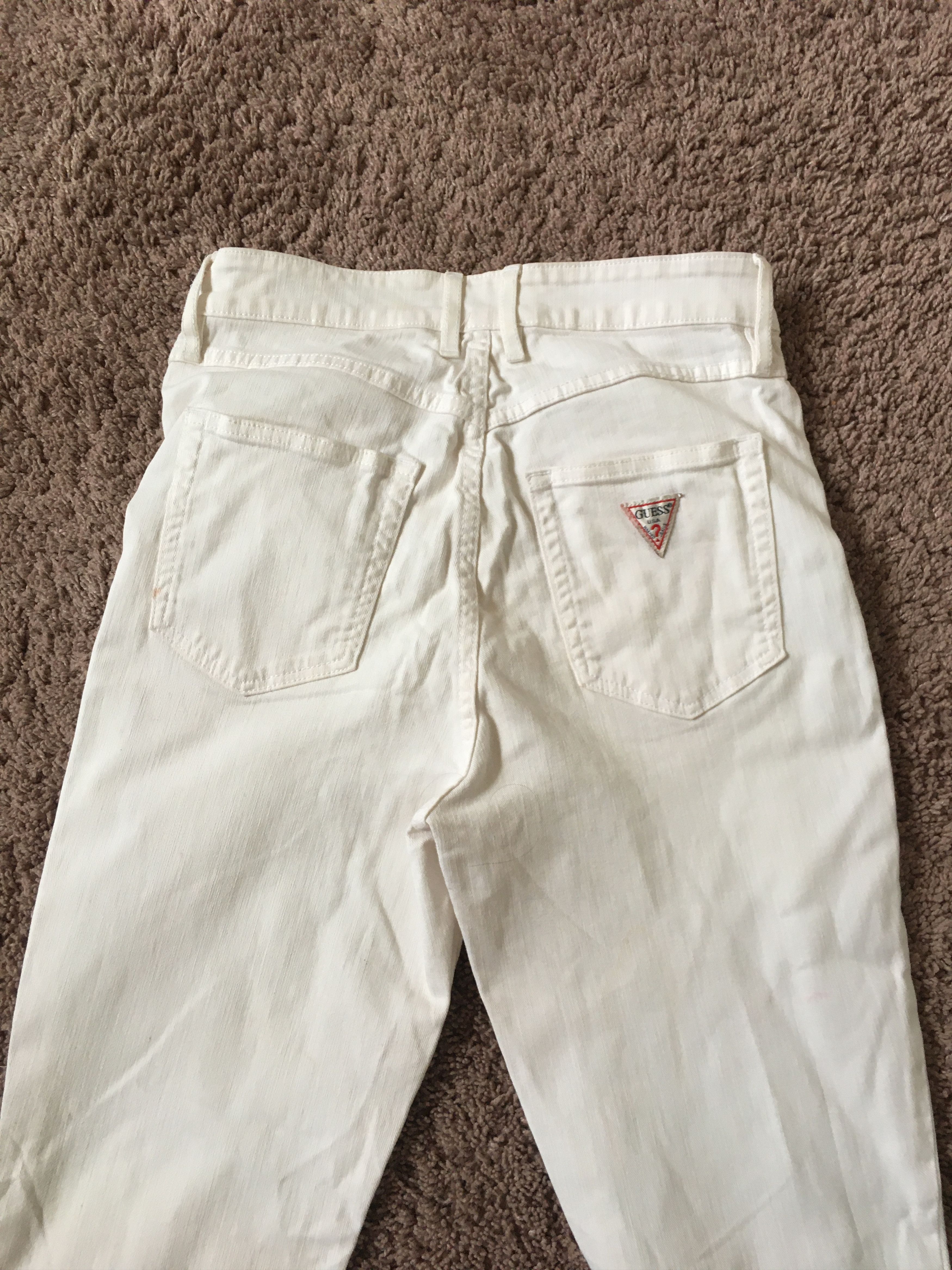Guess white jeans Size US 28 / EU 44 - 8 Thumbnail