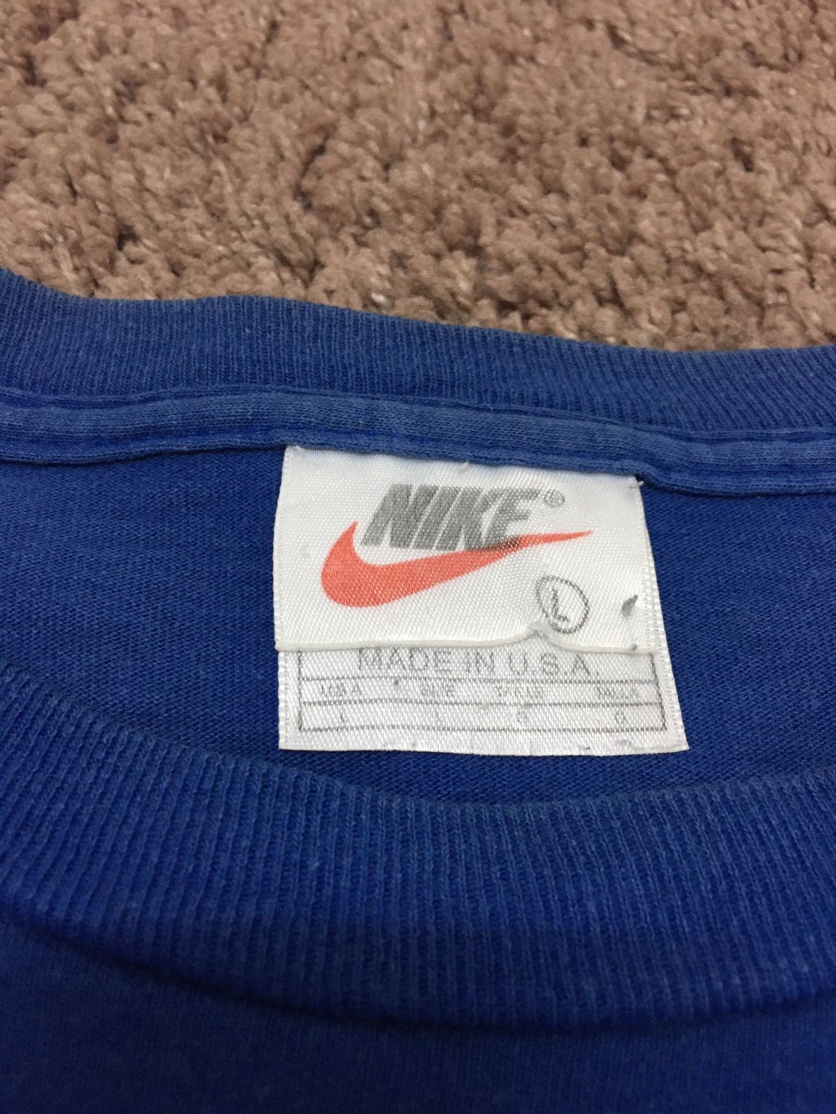 Nike vintage 90s embroided swoosh Size US L / EU 52-54 / 3 - 2 Thumbnail