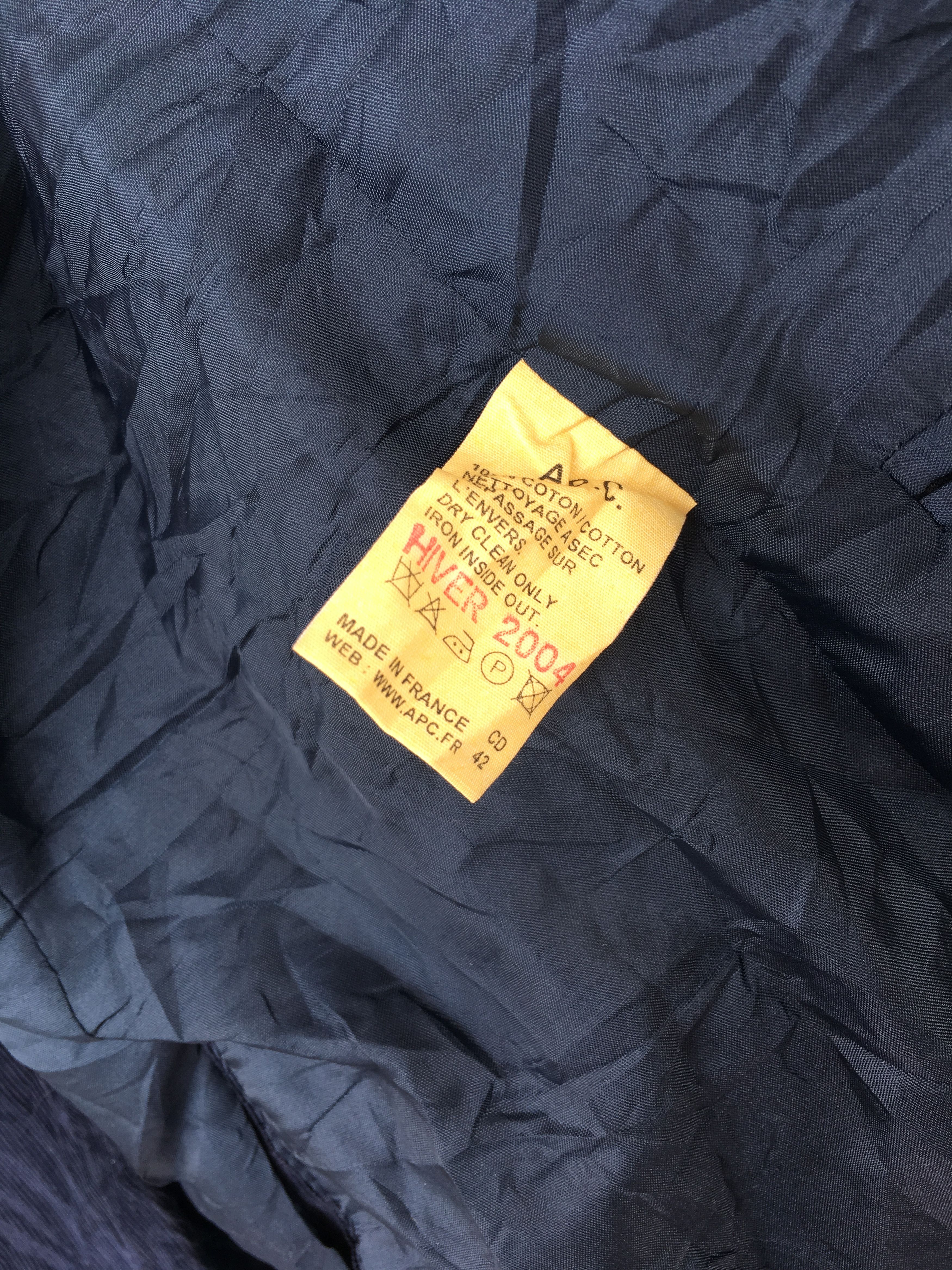 A.P.C. dark blue corduroy blazer Size US XS / EU 42 / 0 - 12 Thumbnail