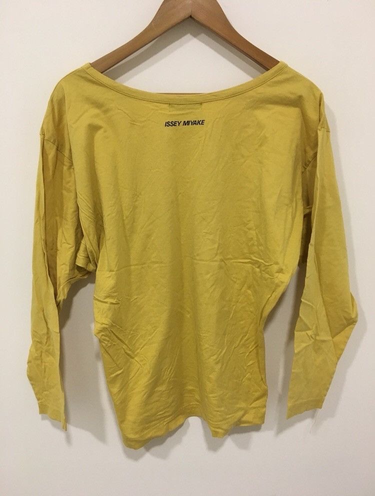Issey Miyake vintage 80s mustard longsleeve Size US S / EU 44-46 / 1 - 4 Thumbnail