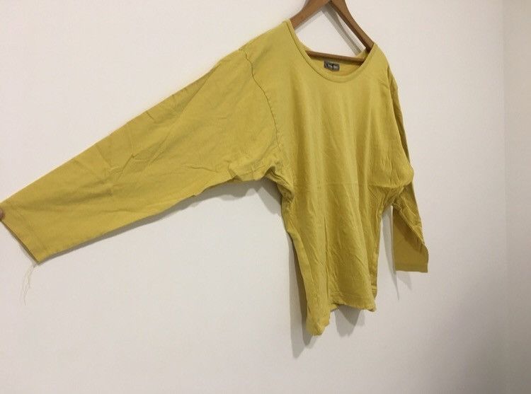 Issey Miyake vintage 80s mustard longsleeve Size US S / EU 44-46 / 1 - 3 Thumbnail