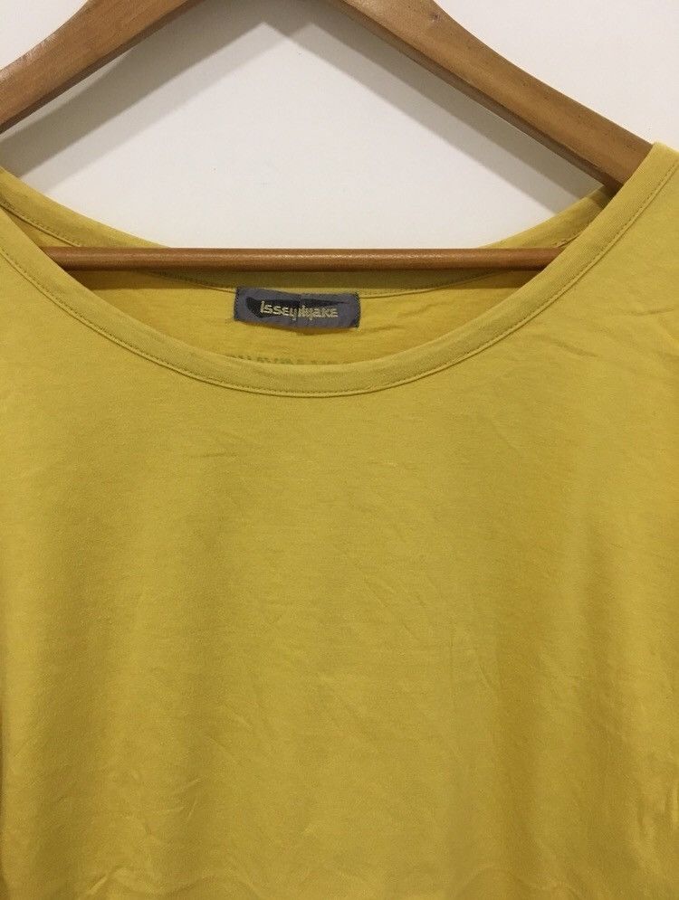 image of Issey Miyake x Vintage 80's Mustard Longsleeve, Men's (Size Small)