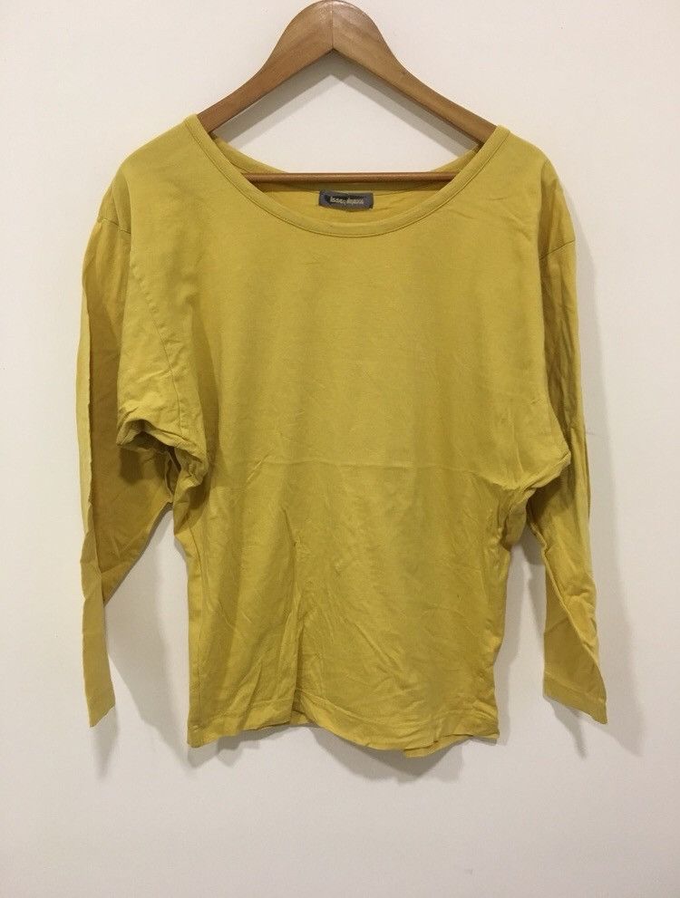 Issey Miyake vintage 80s mustard longsleeve Size US S / EU 44-46 / 1 - 2 Thumbnail