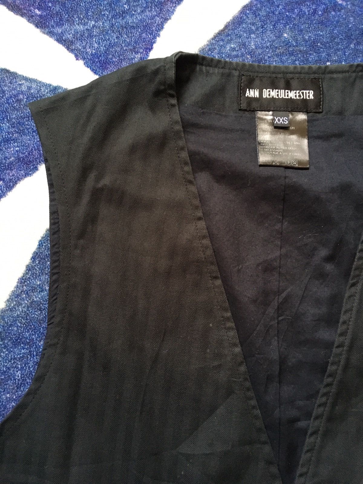 Ann Demeulemeester asymetrical button waistcoat Size US XXS / EU 40 - 5 Thumbnail