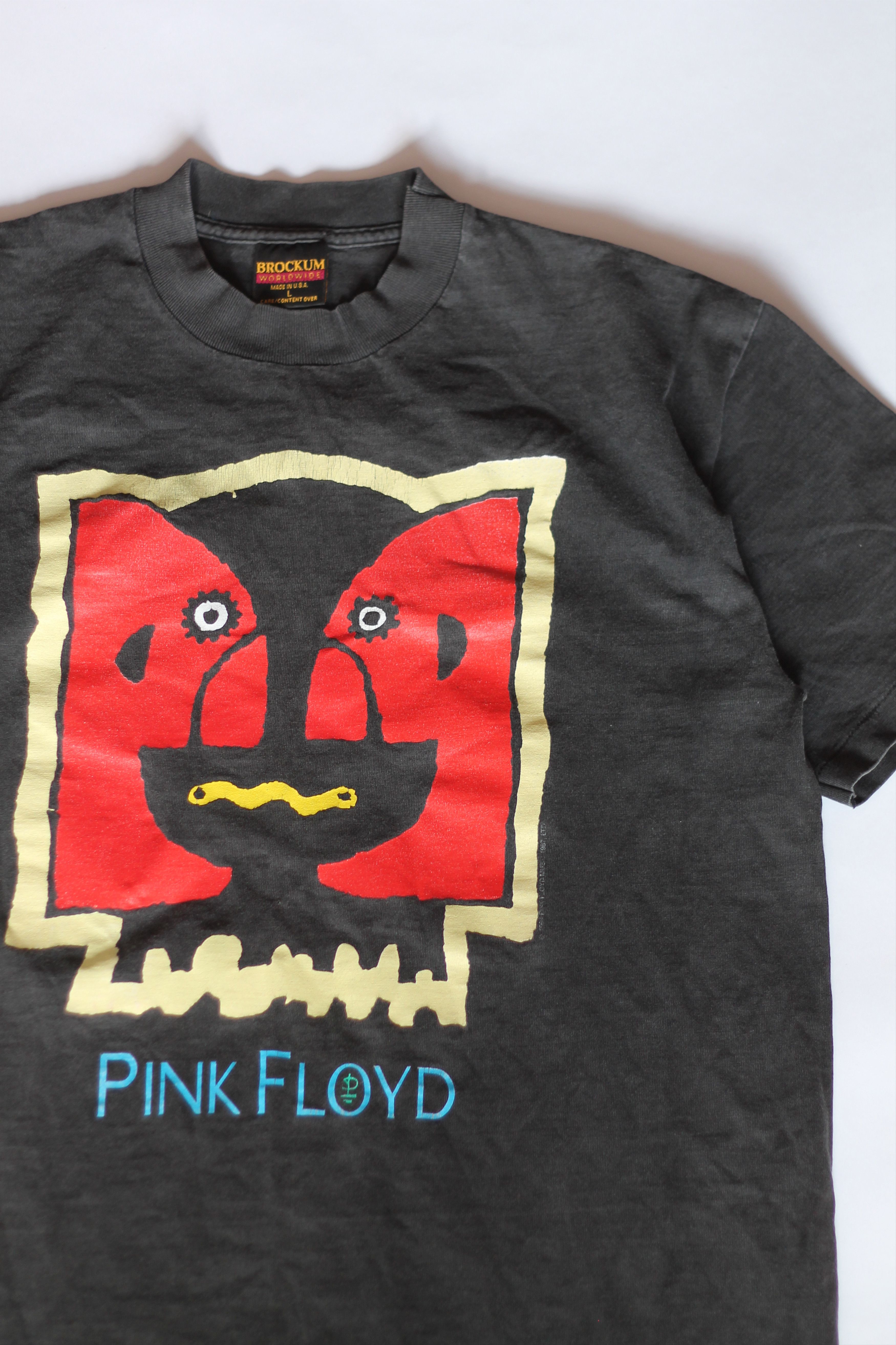 Pink Floyd Vintage Pink Floyd Bell 1994 Tour North America T Tee shirt Size US L / EU 52-54 / 3 - 4 Thumbnail