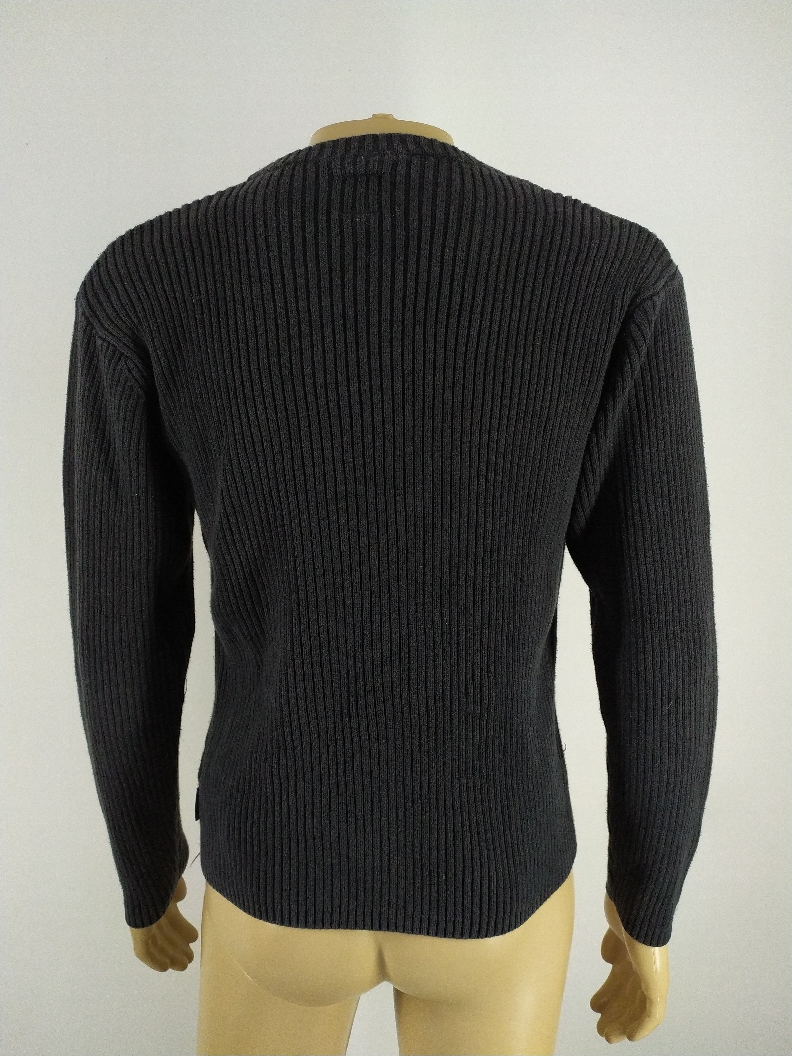 Seditionaries × Vintage ViVntage black Striped Knitwear Sweter Print Logo Size US S / EU 44-46 / 1 - 5 Thumbnail