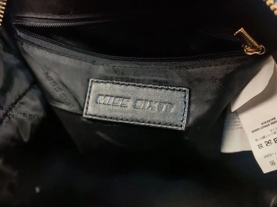 Miss Sixty Miss Sixty Mini Backpack Faded Blue Denim Y2K Style Size ONE SIZE - 9 Thumbnail