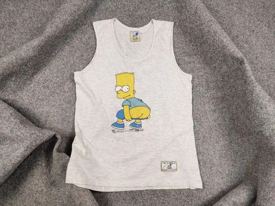 Cartoon Network Vintage 1998's The Simpsons T-shirt Bart Matt Groening Logo Size US M / EU 48-50 / 2 - 2 Thumbnail