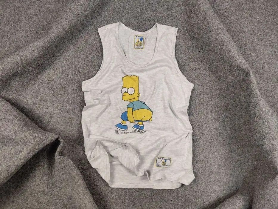 Cartoon Network Vintage 1998's The Simpsons T-shirt Bart Matt Groening Logo Size US M / EU 48-50 / 2 - 1 Thumbnail