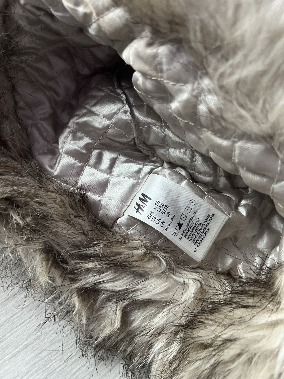 Japanese Brand × Vintage Vintage 90s Y2K Fuzzy Ushanka Beanie Hat Faux Fur Size ONE SIZE - 4 Thumbnail