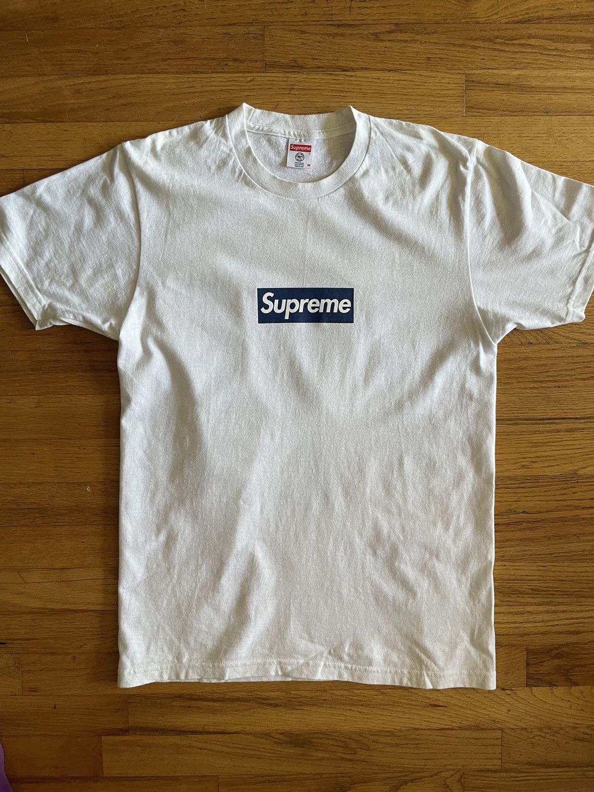 Supreme Supreme Yankees Box Logo Tee | Grailed