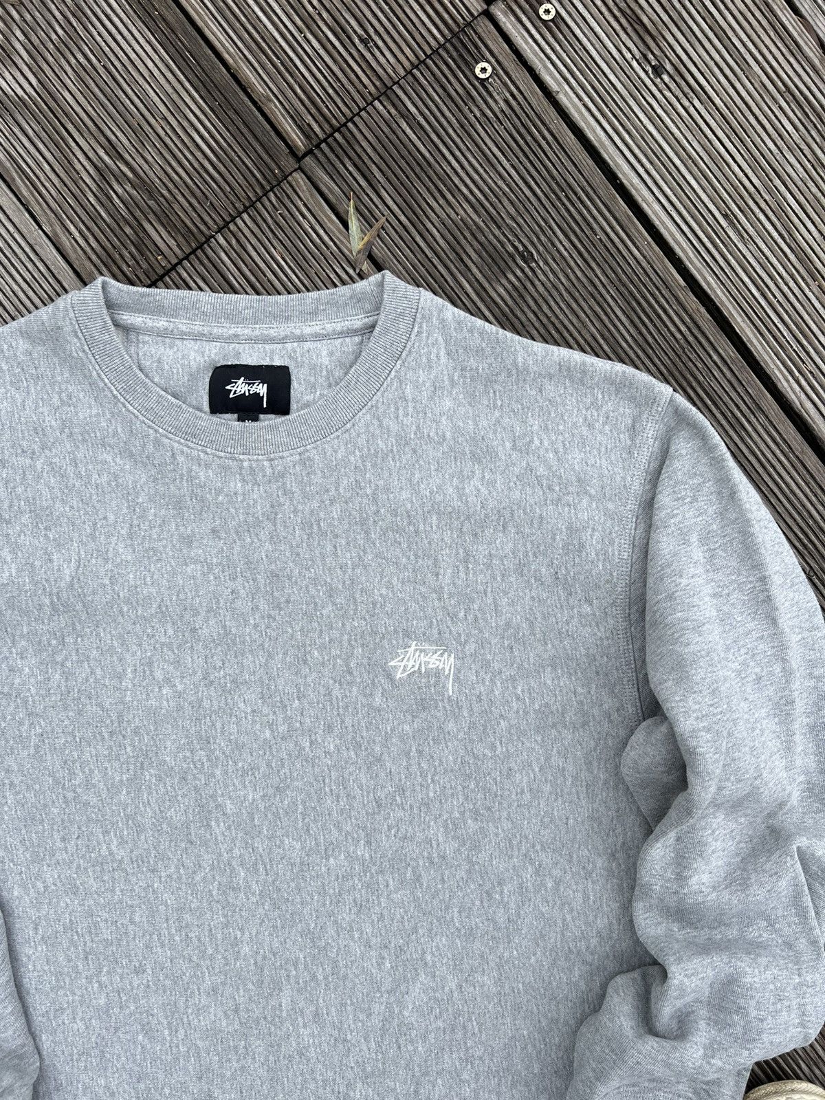 Stussy × Vintage Vintage stussy sweatshirt crewneck Size US L / EU 52-54 / 3 - 2 Thumbnail