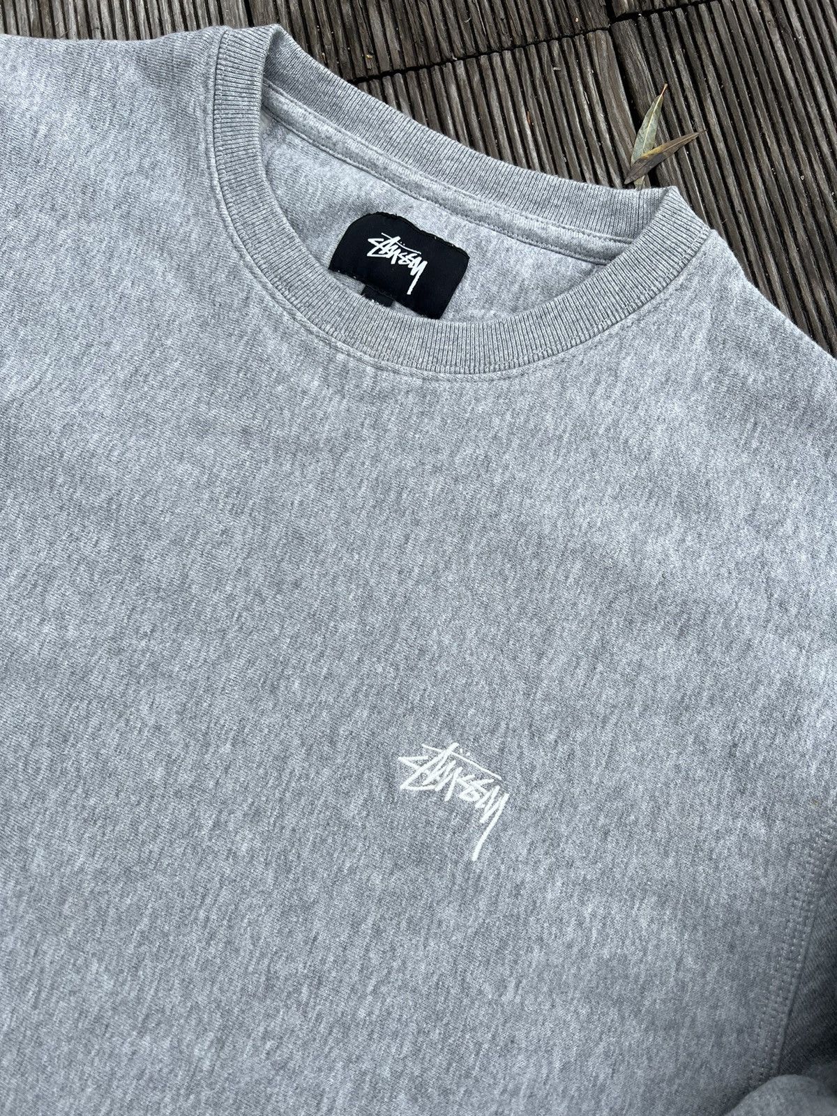 Stussy × Vintage Vintage stussy sweatshirt crewneck Size US L / EU 52-54 / 3 - 3 Thumbnail