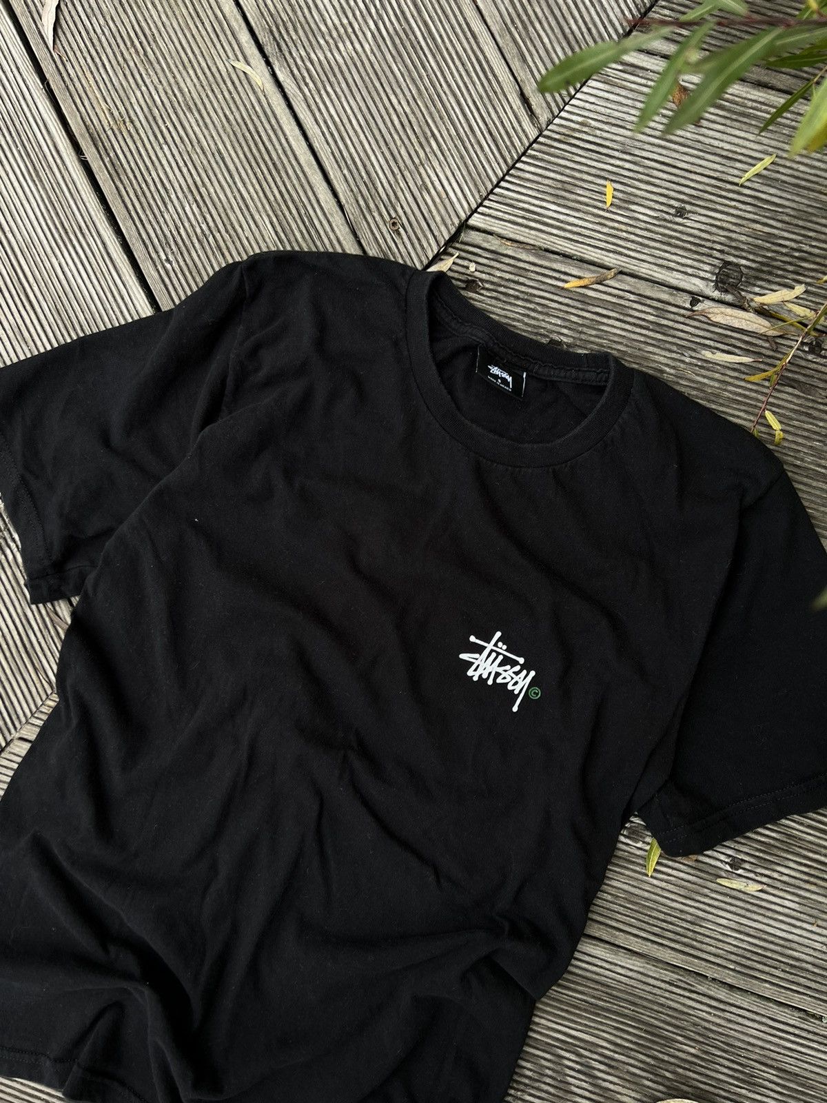 Stussy × Vintage •Free shipping•Vintage Y2K Stussy classic script logo tshirt Size US S / EU 44-46 / 1 - 5 Thumbnail