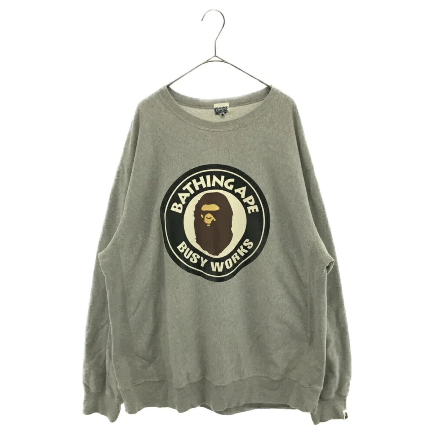 Busy Works Crewneck in Grey - Nigo era