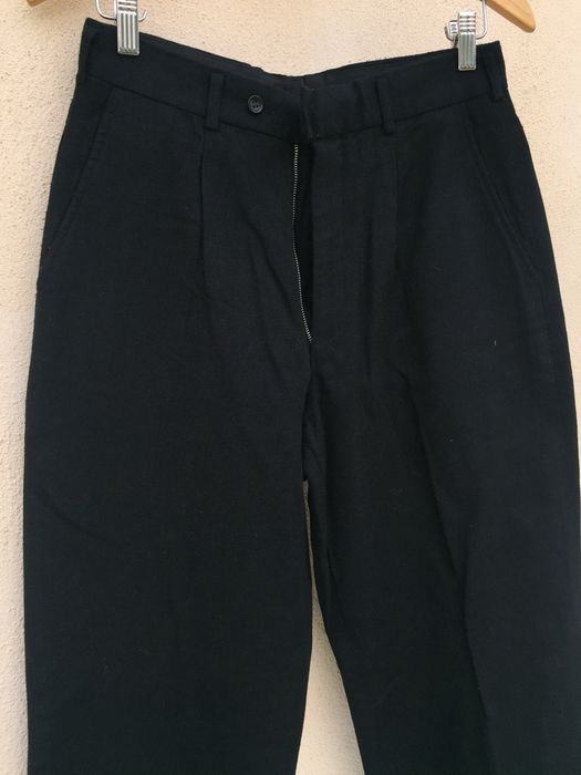 Comme des Garcons CDG HOMME Heavy Wool GABARDINE Trousers Size US 28 / EU 44 - 2 Preview