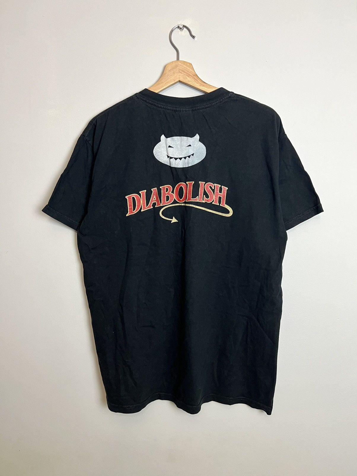Humor × Streetwear × Vintage Vintage 90s Be Diabolish Devil Tshirt 