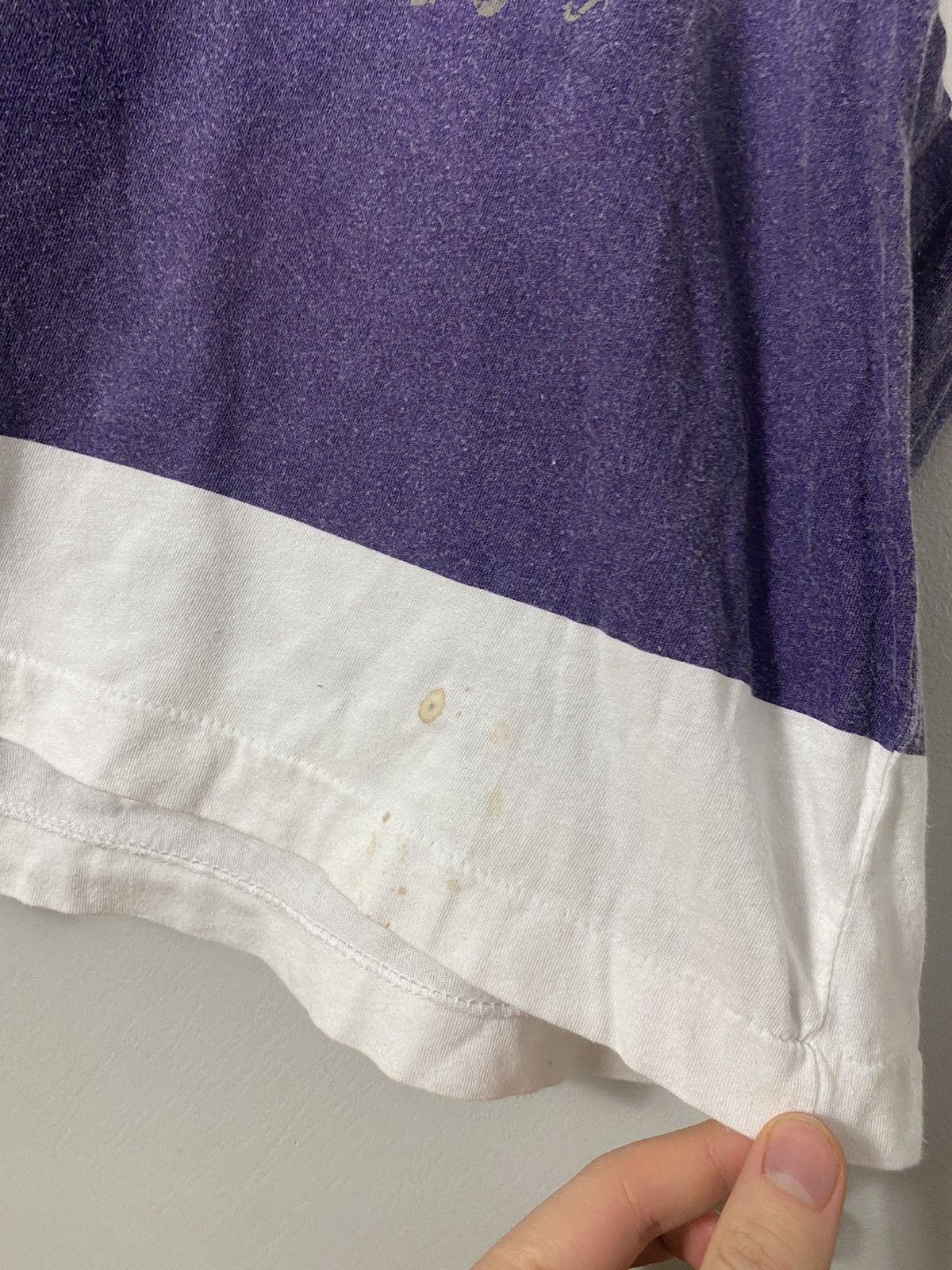 Nike Nike Supreme Court Striped Tshirt 90s Swoos Logo Medium Size US M / EU 48-50 / 2 - 5 Thumbnail