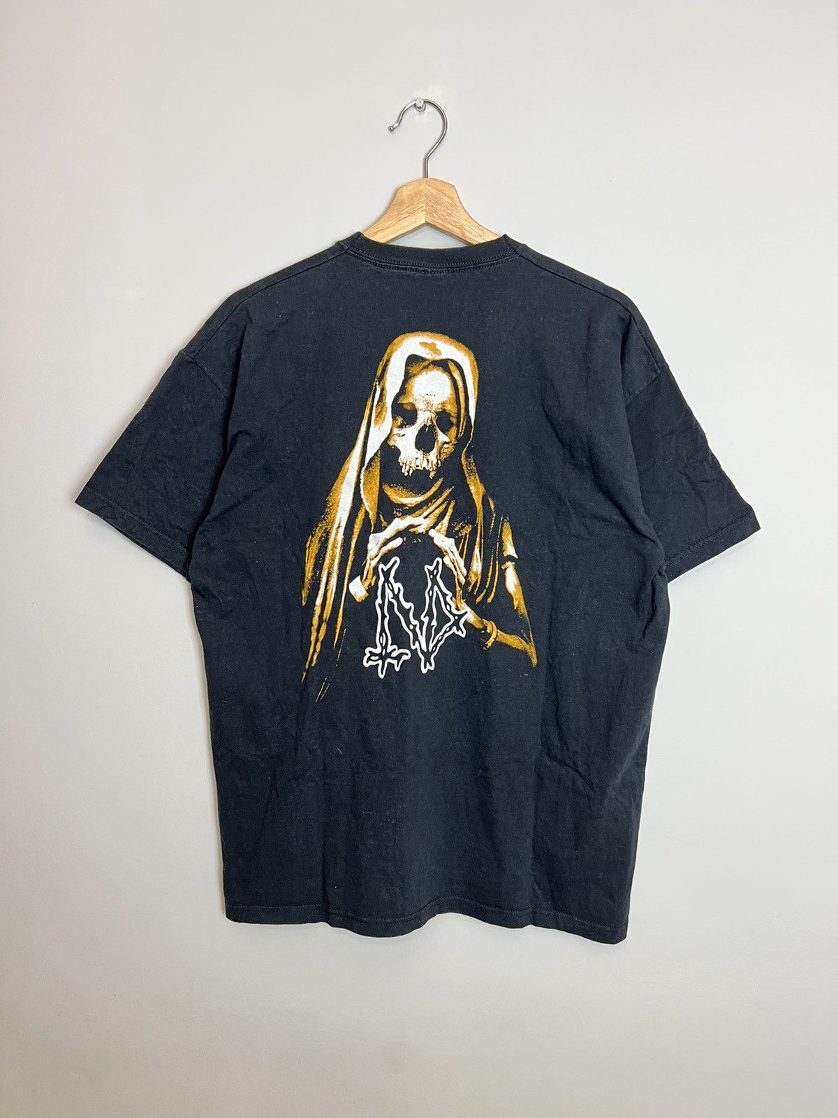Band Tees Vintage Y2K Napalm Death Grind Metal Band Tshirt 00s Goth Size US L / EU 52-54 / 3 - 2 Thumbnail