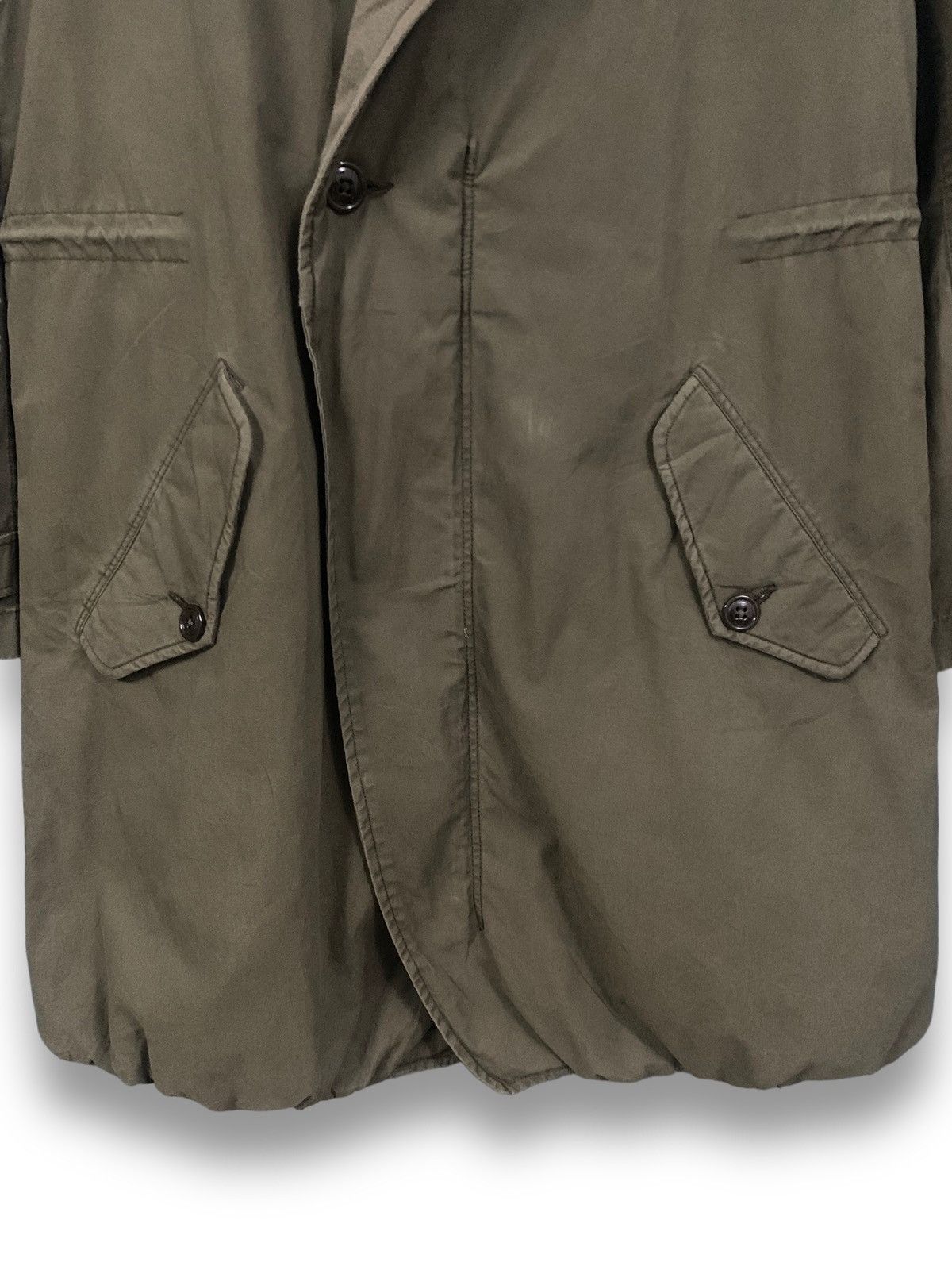 Johnbull John Bull Checkered Lined Green Army Military Parka Jacket Size US M / EU 48-50 / 2 - 8 Thumbnail