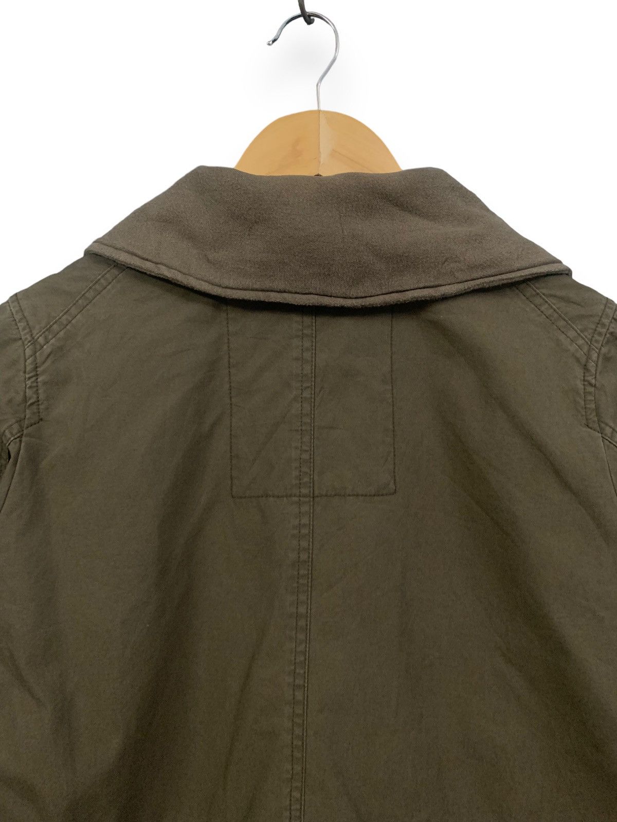 Johnbull John Bull Checkered Lined Green Army Military Parka Jacket Size US M / EU 48-50 / 2 - 11 Thumbnail