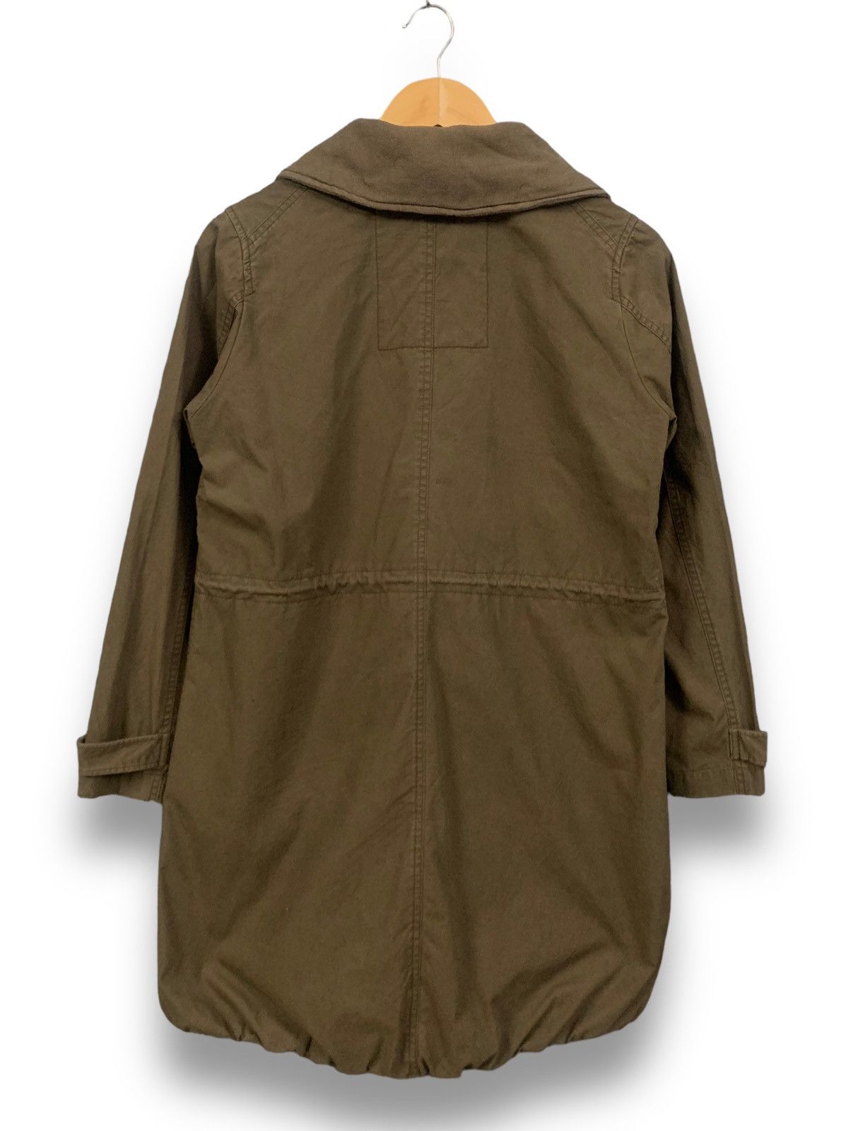 Johnbull John Bull Checkered Lined Green Army Military Parka Jacket Size US M / EU 48-50 / 2 - 2 Thumbnail