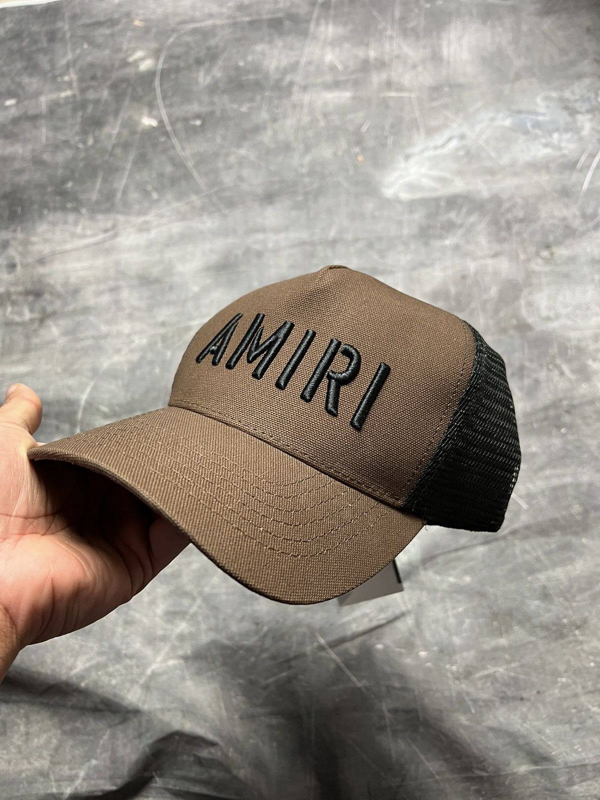 Amiri Amiri Embroidered Stencil Trucker Hat Size ONE SIZE - 3 Thumbnail