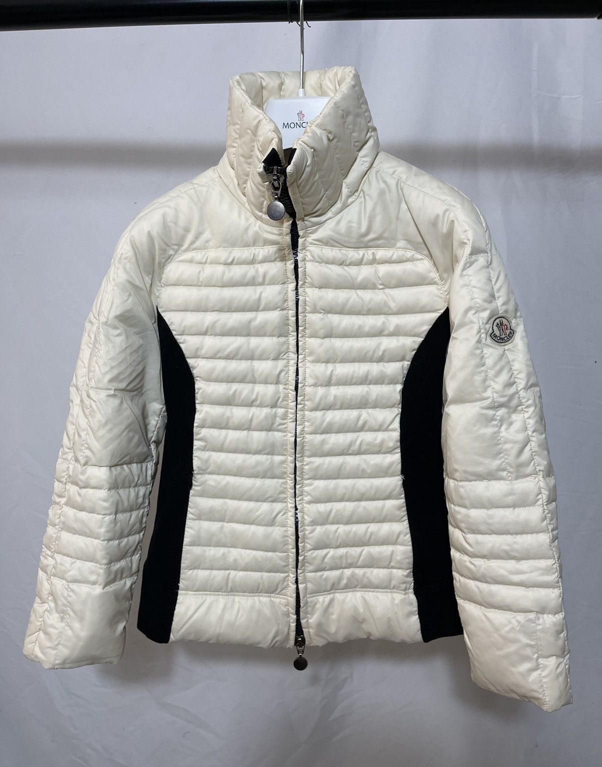 image of Moncler Ladies Padded Jacket in White, Women's (Size Small)