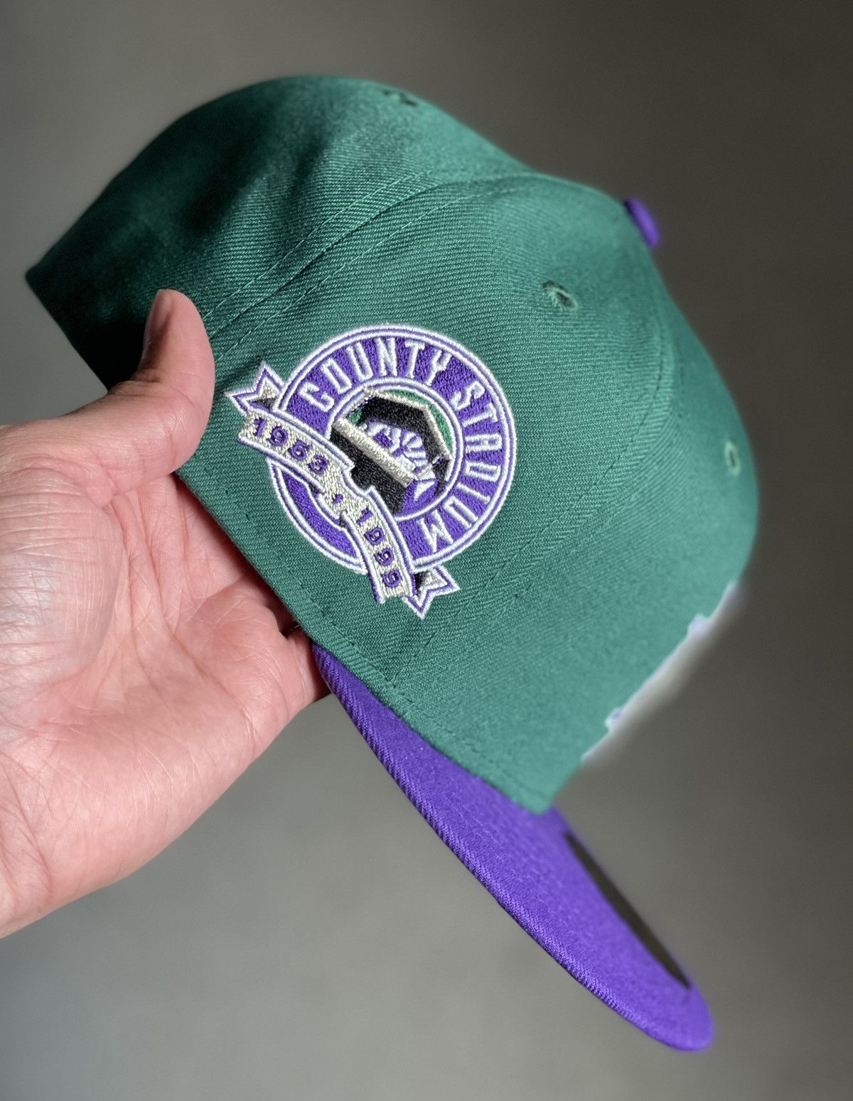 Hat Club 7 1/8 Hat Club Milwaukee Brewers Crossover (Milwaukee Bucks) Size ONE SIZE - 3 Thumbnail