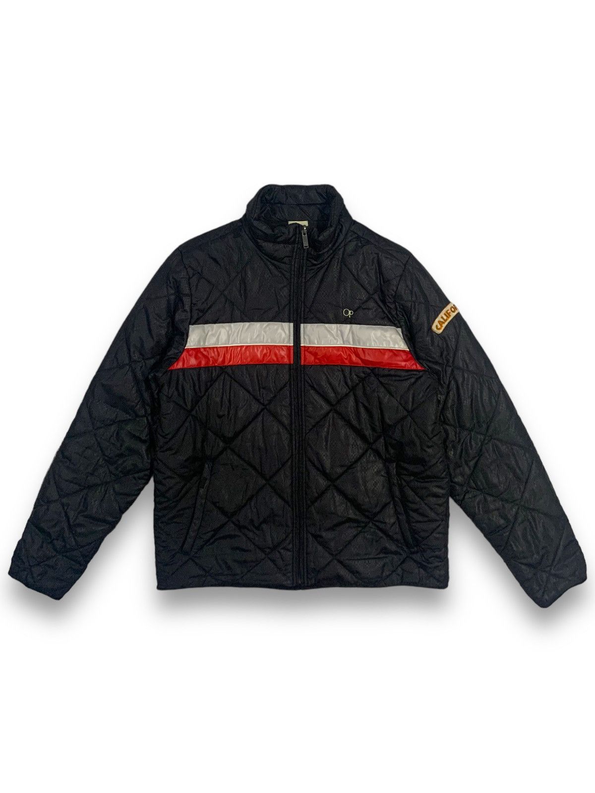 Vintage 90s OP Ocean Pacific Tech Jacket Men's Size M/L Pullover Coat | eBay