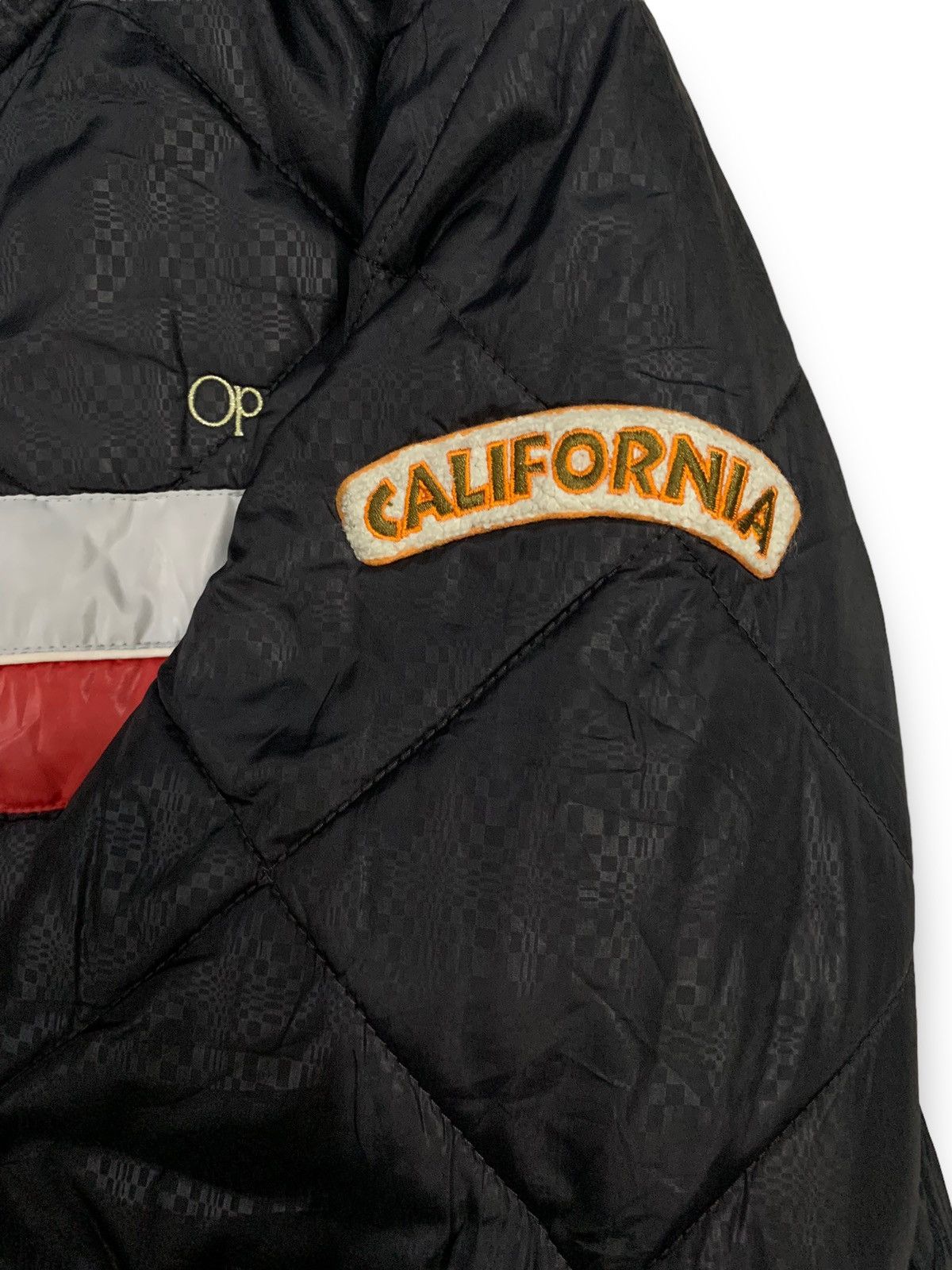 Ocean Pacific Vintaga Y2K Ocean Pacific California Quilted Padded Jacket Size US L / EU 52-54 / 3 - 18 Thumbnail