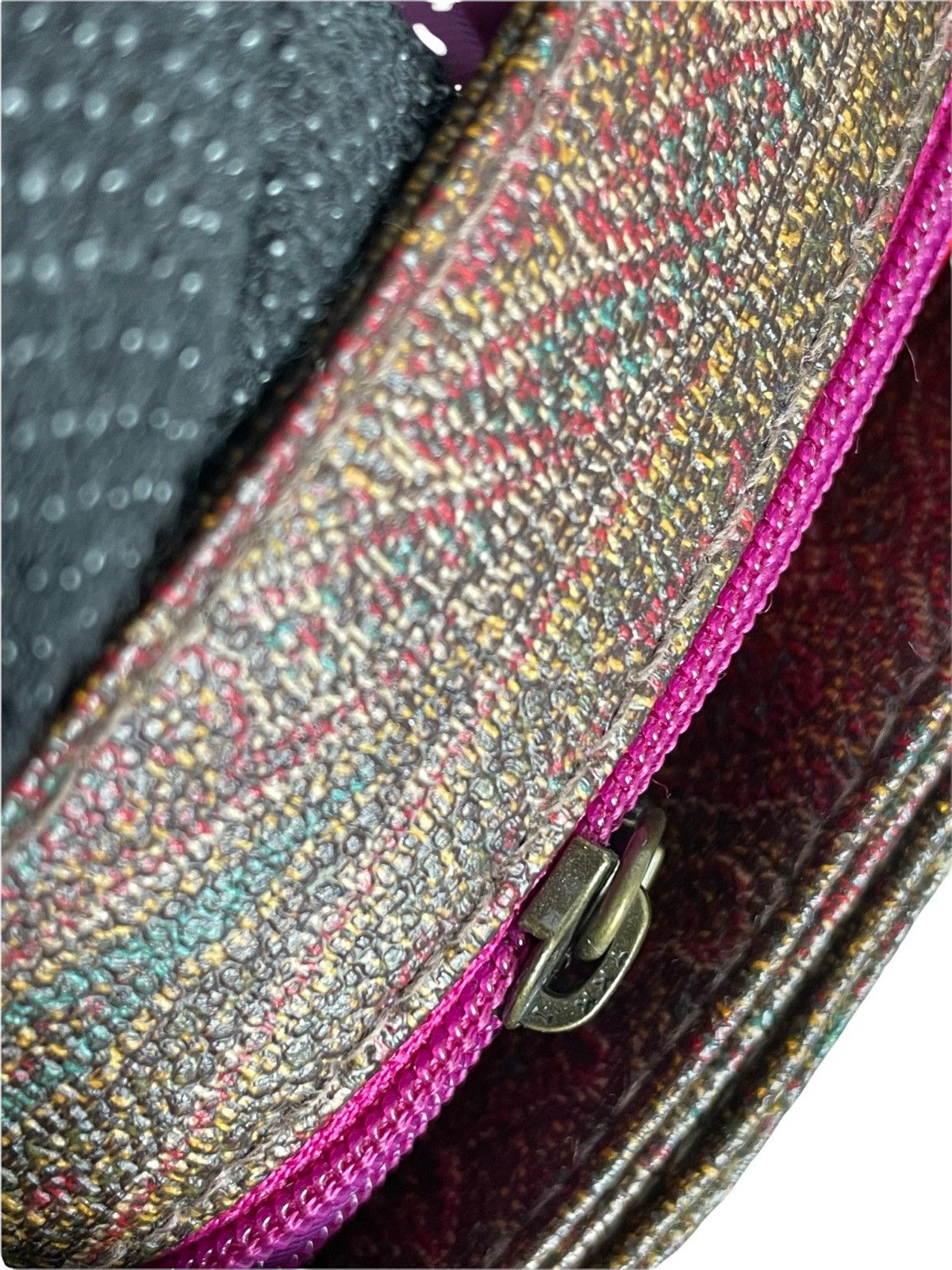 Etro Etro Paisley Ostrich Leather Handbag Size ONE SIZE - 24 Thumbnail