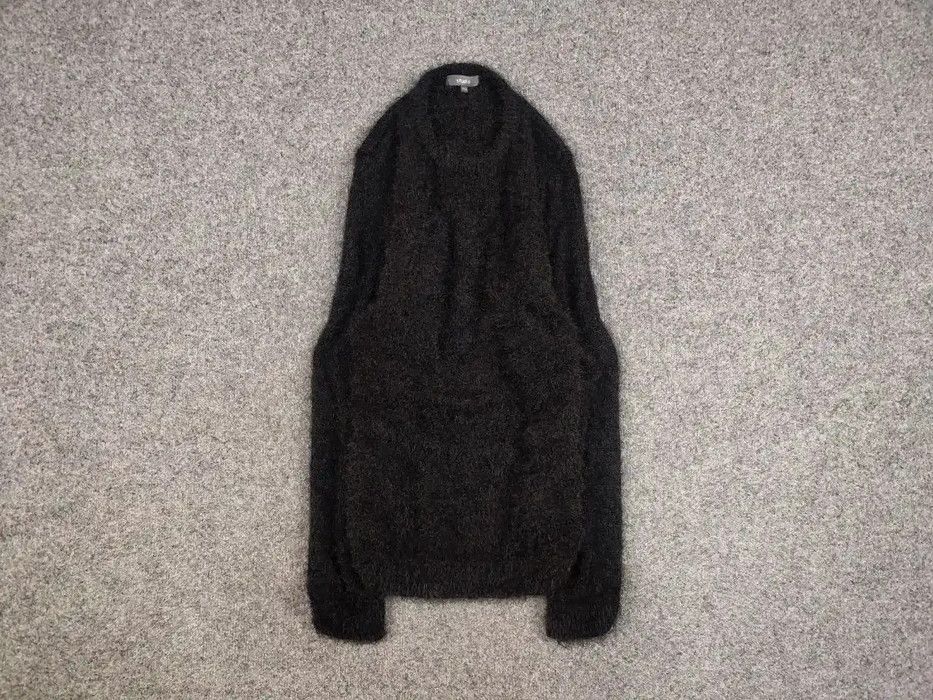 Japanese Brand Vintage 90's Japanese Black Mohair Style Fuzzy Sweater Size US M / EU 48-50 / 2 - 1 Thumbnail