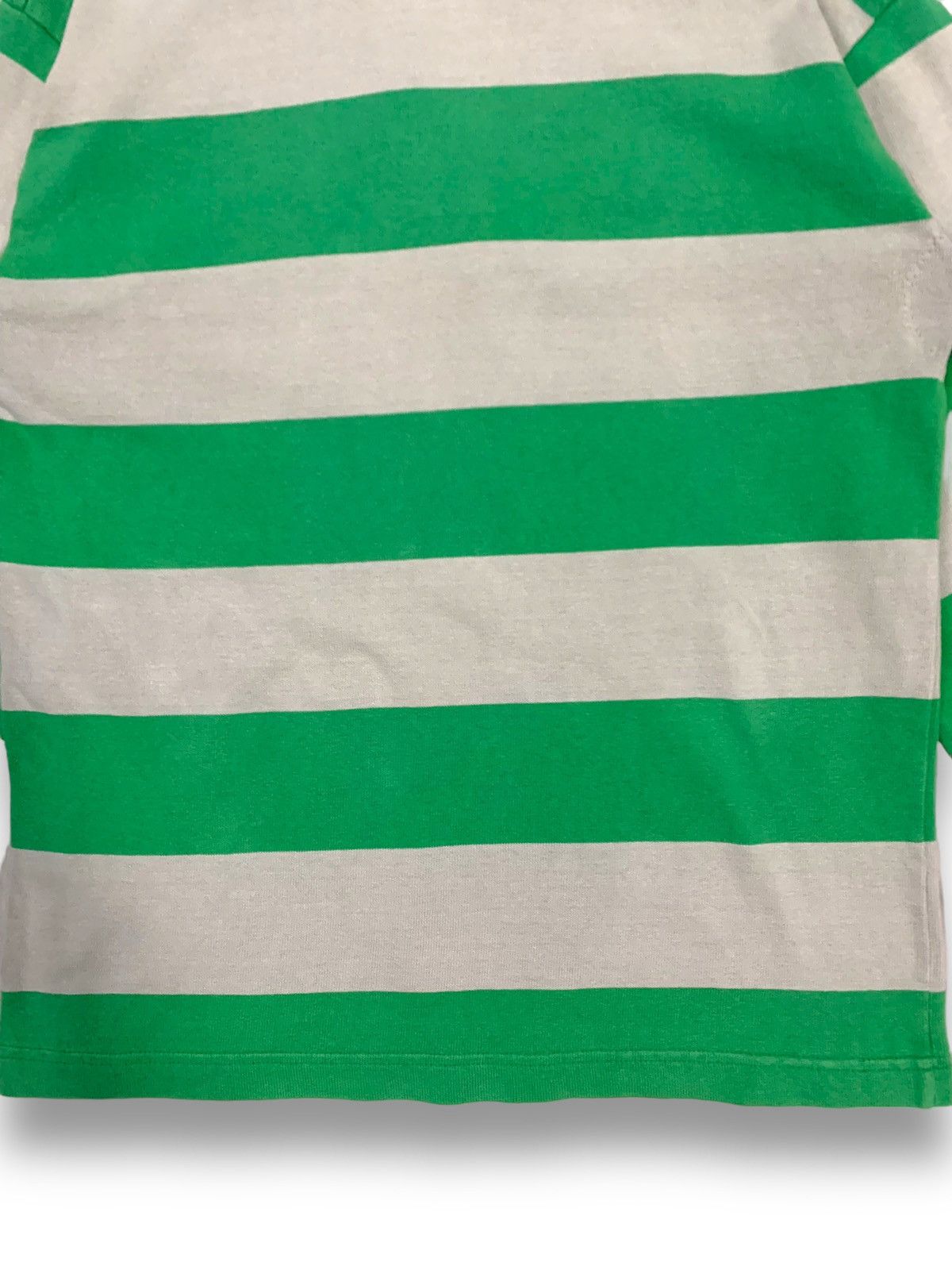 Barbarian Vintage 90s Barbarian Striped Polo Rugby Long Sleeve Shirt Size US M / EU 48-50 / 2 - 12 Thumbnail