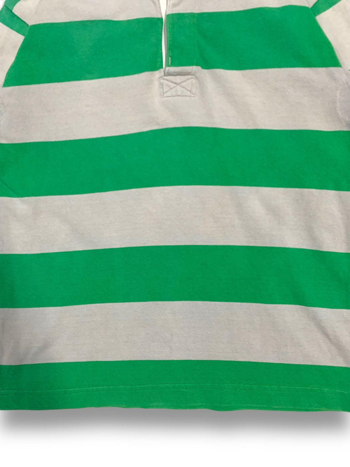 Barbarian Vintage 90s Barbarian Striped Polo Rugby Long Sleeve Shirt Size US M / EU 48-50 / 2 - 7 Thumbnail