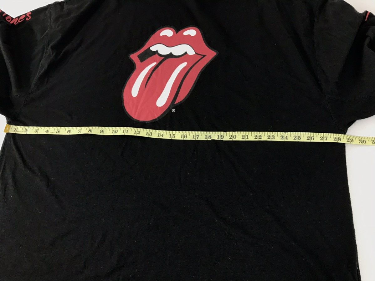 Band Tees × The Rolling Stones The Rolling Stone English Hard Rock Britpop Side Tape Logo Size US XXL / EU 58 / 5 - 9 Thumbnail