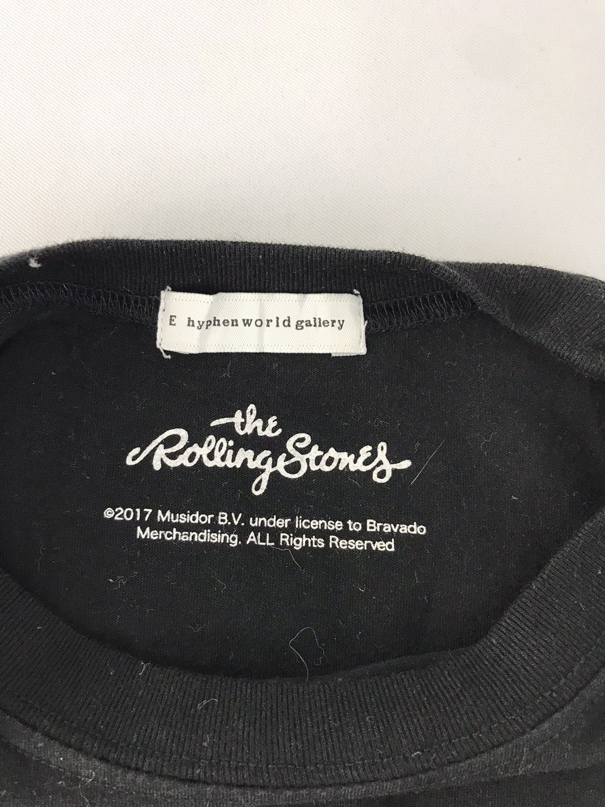 Band Tees × The Rolling Stones The Rolling Stone English Hard Rock Britpop Side Tape Logo Size US XXL / EU 58 / 5 - 4 Thumbnail