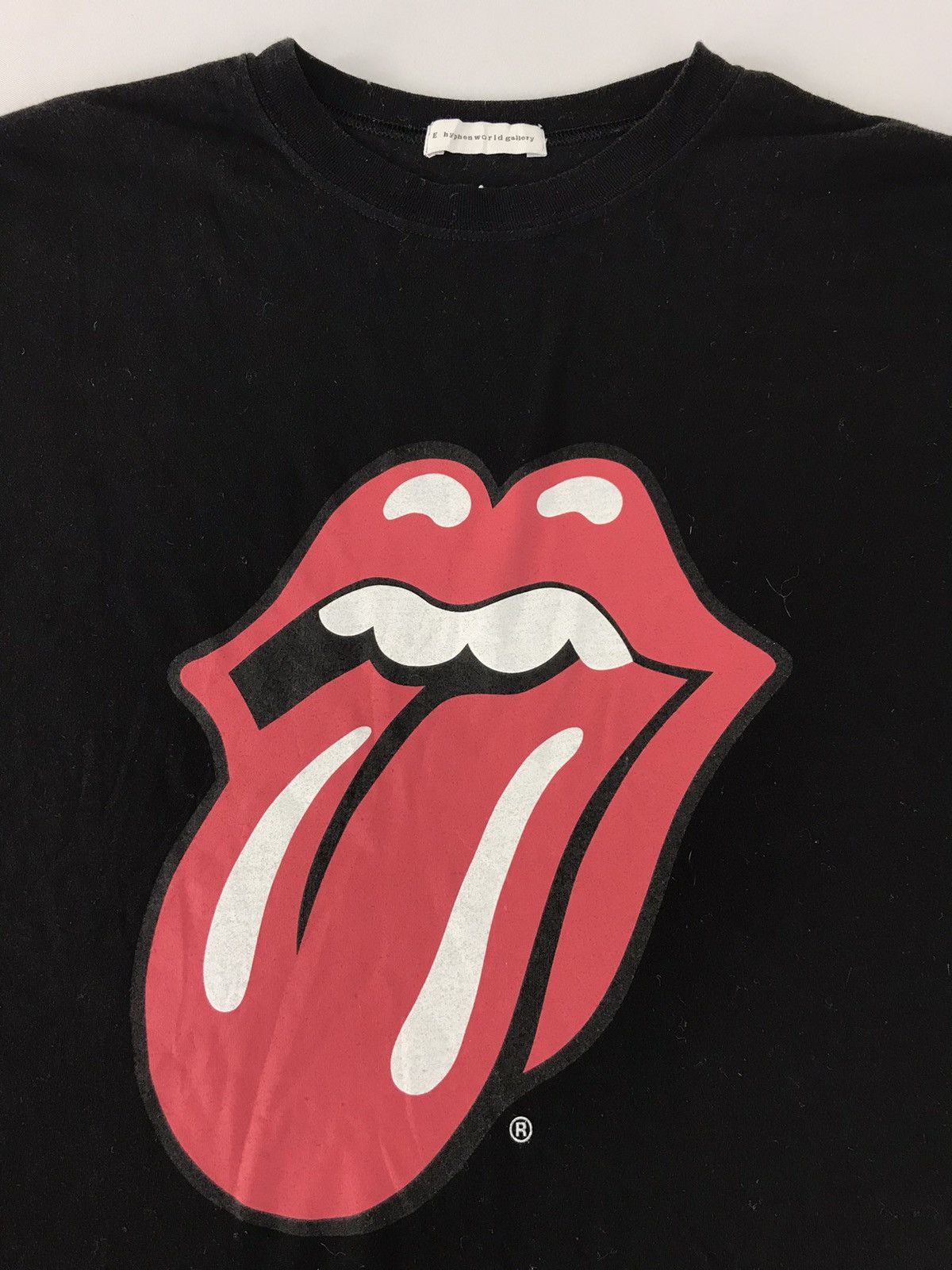 Band Tees × The Rolling Stones The Rolling Stone English Hard Rock Britpop Side Tape Logo Size US XXL / EU 58 / 5 - 3 Thumbnail