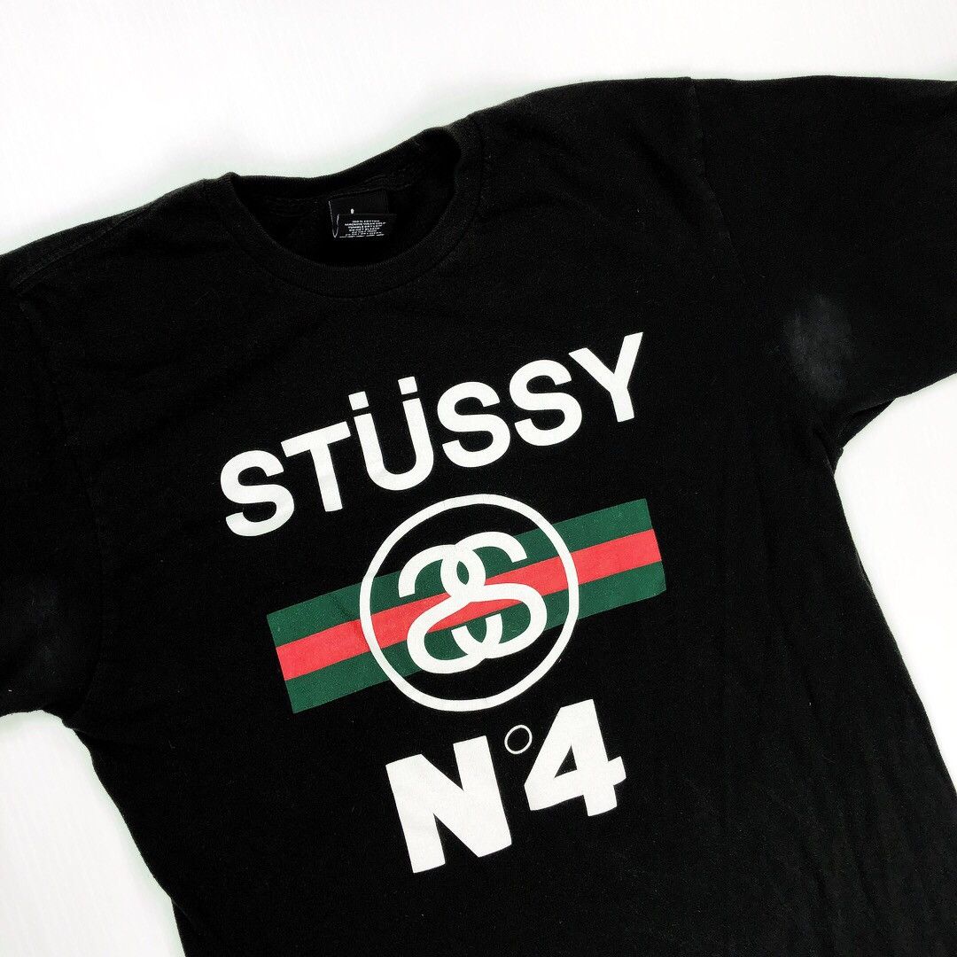 Stussy Stussy Gucci Inspired Logo Tee Shirt | Grailed