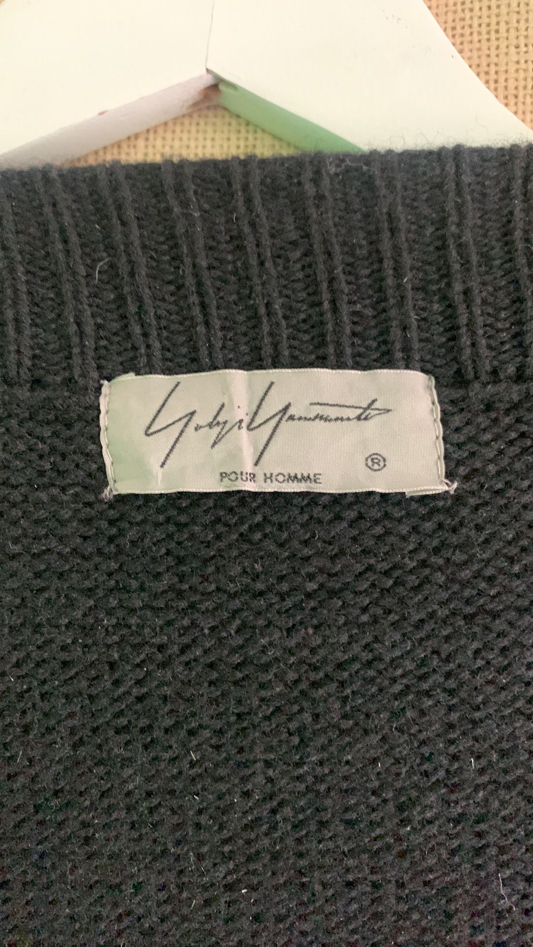 Yohji Yamamoto YOHJI YAMAMOTO 2018 pour Homme back print long cardigan Size US L / EU 52-54 / 3 - 8 Thumbnail