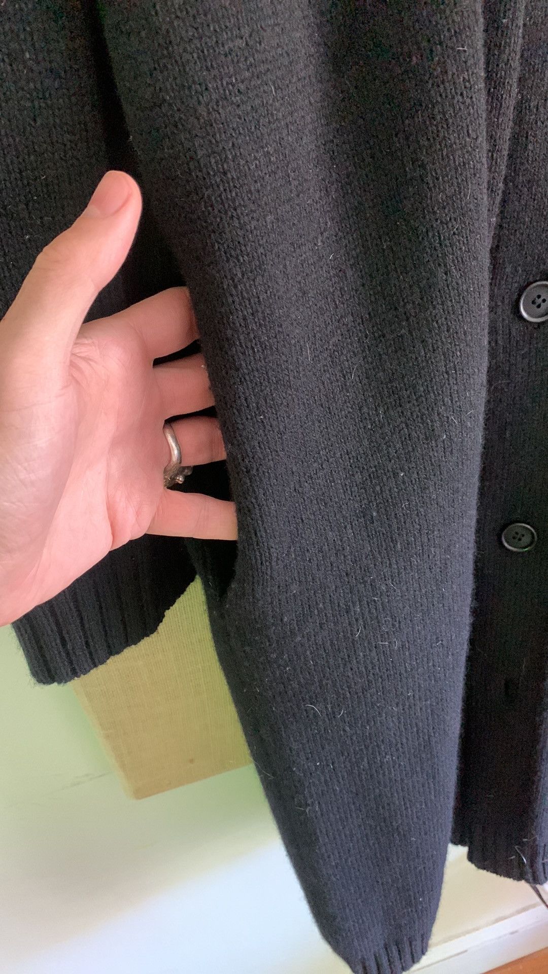 Yohji Yamamoto YOHJI YAMAMOTO 2018 pour Homme back print long cardigan Size US L / EU 52-54 / 3 - 6 Thumbnail